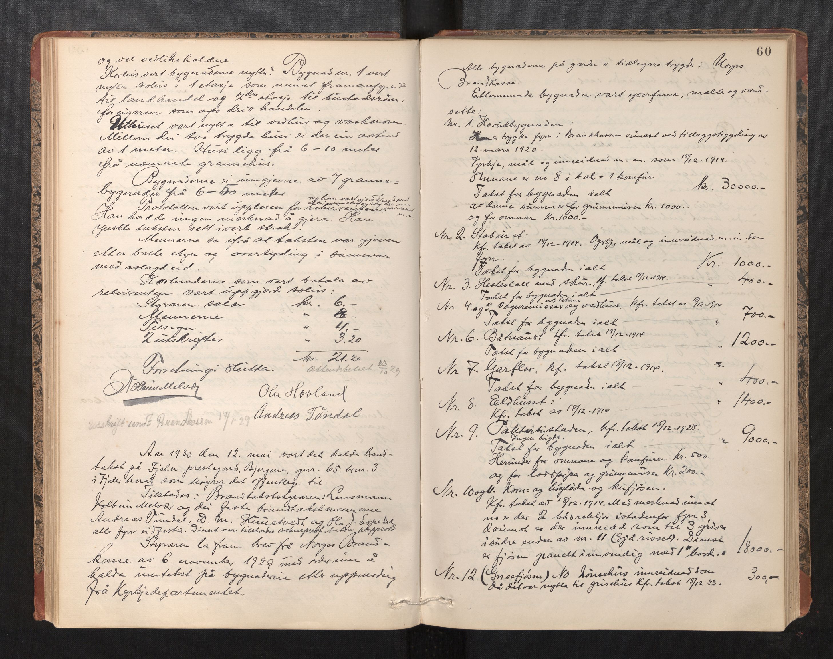 Lensmannen i Fjaler, AV/SAB-A-27201/0012/L0002: Branntakstprotokoll, 1889-1943, p. 59b-60a