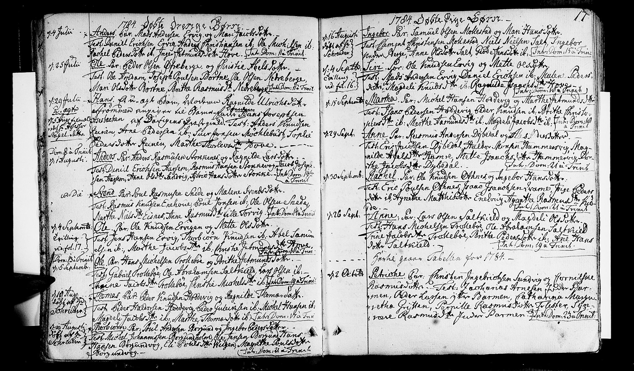 Selje sokneprestembete, AV/SAB-A-99938/H/Ha/Haa/Haaa: Parish register (official) no. A 6, 1782-1806, p. 17