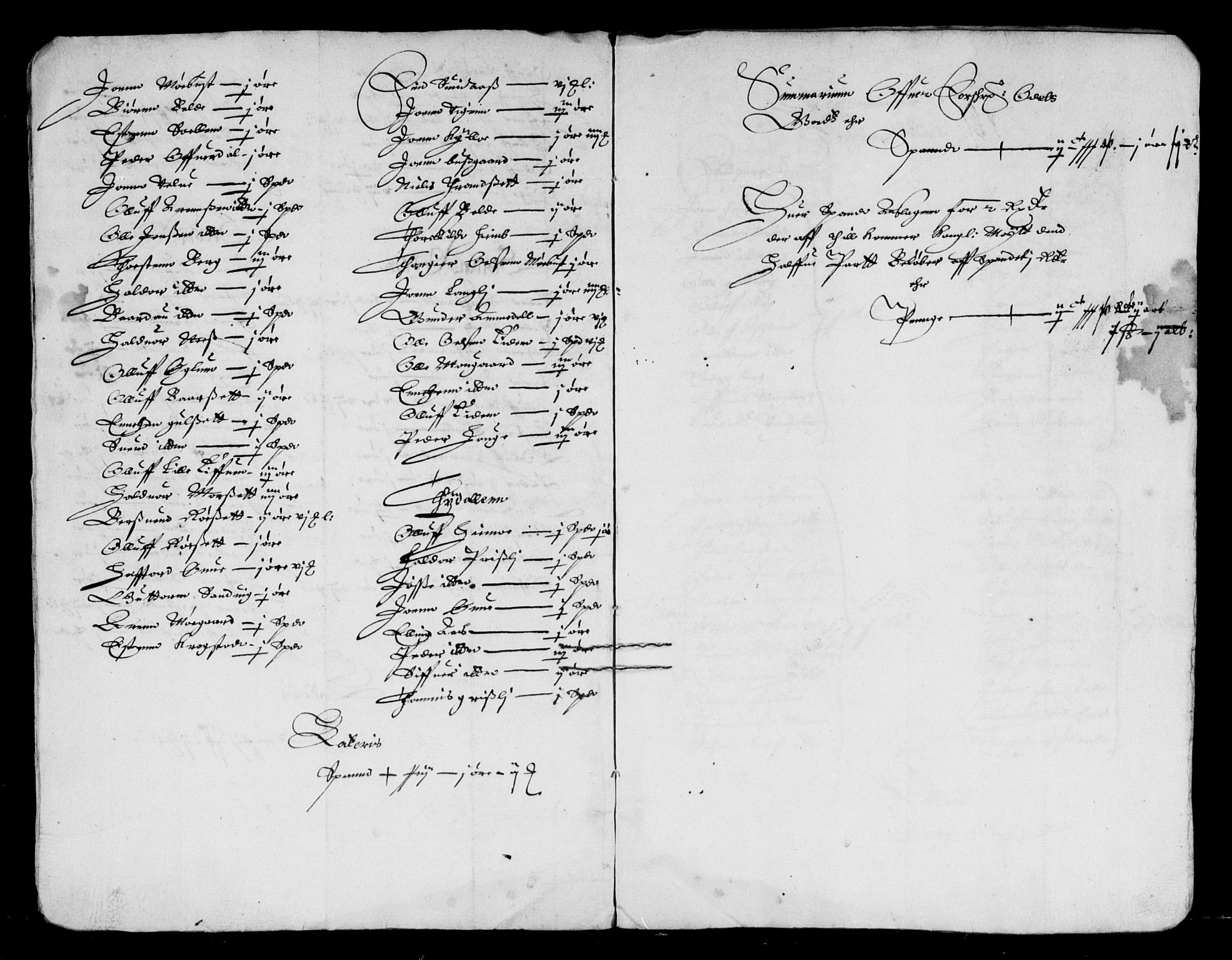 Rentekammeret inntil 1814, Reviderte regnskaper, Lensregnskaper, RA/EA-5023/R/Rb/Rbw/L0075: Trondheim len, 1640-1643