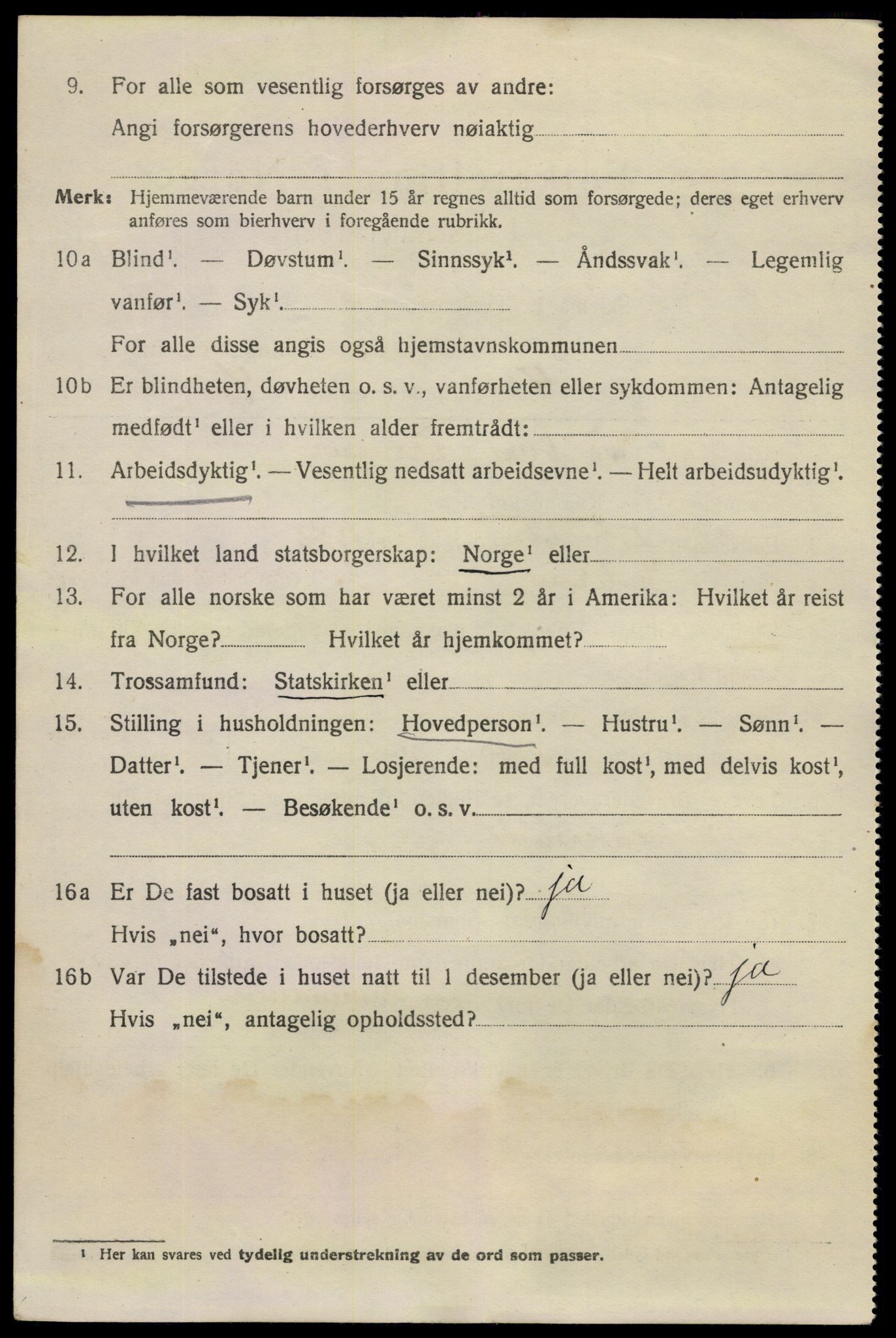 SAO, 1920 census for Fredrikstad, 1920, p. 23526