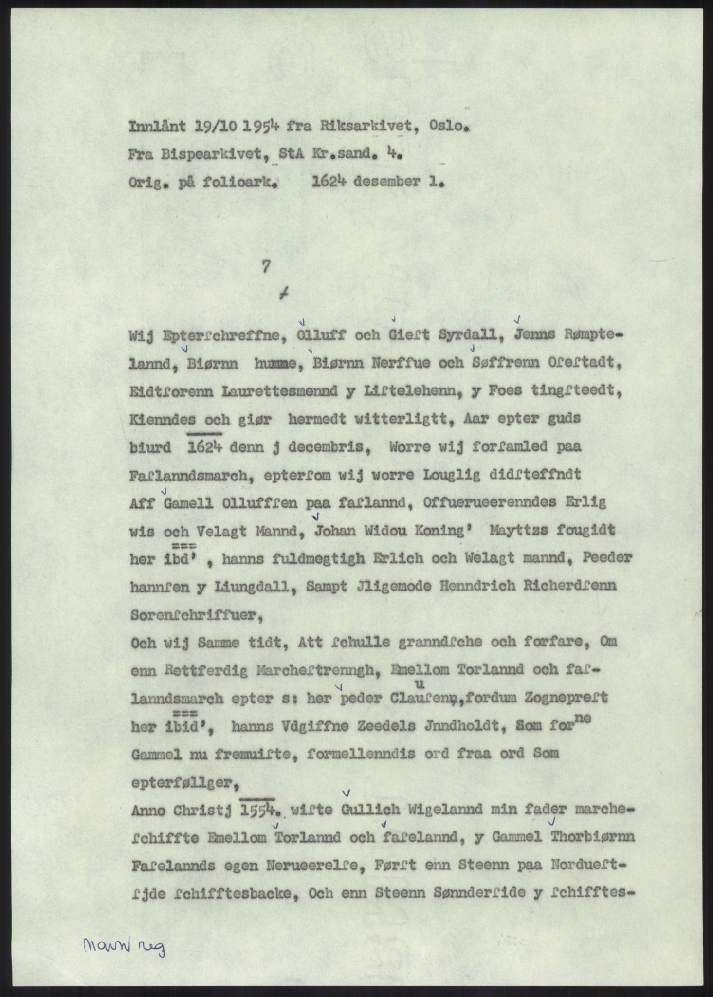 Samlinger til kildeutgivelse, Diplomavskriftsamlingen, AV/RA-EA-4053/H/Ha, p. 533