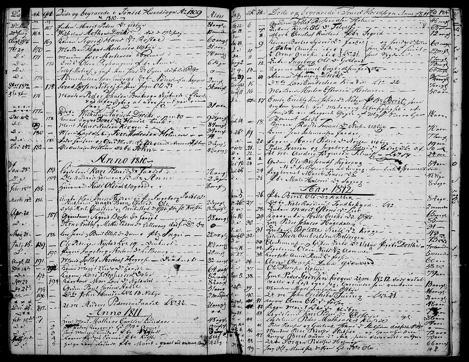 Tynset prestekontor, SAH/PREST-058/H/Ha/Haa/L0015: Parish register (official) no. 15, 1801-1814, p. 70