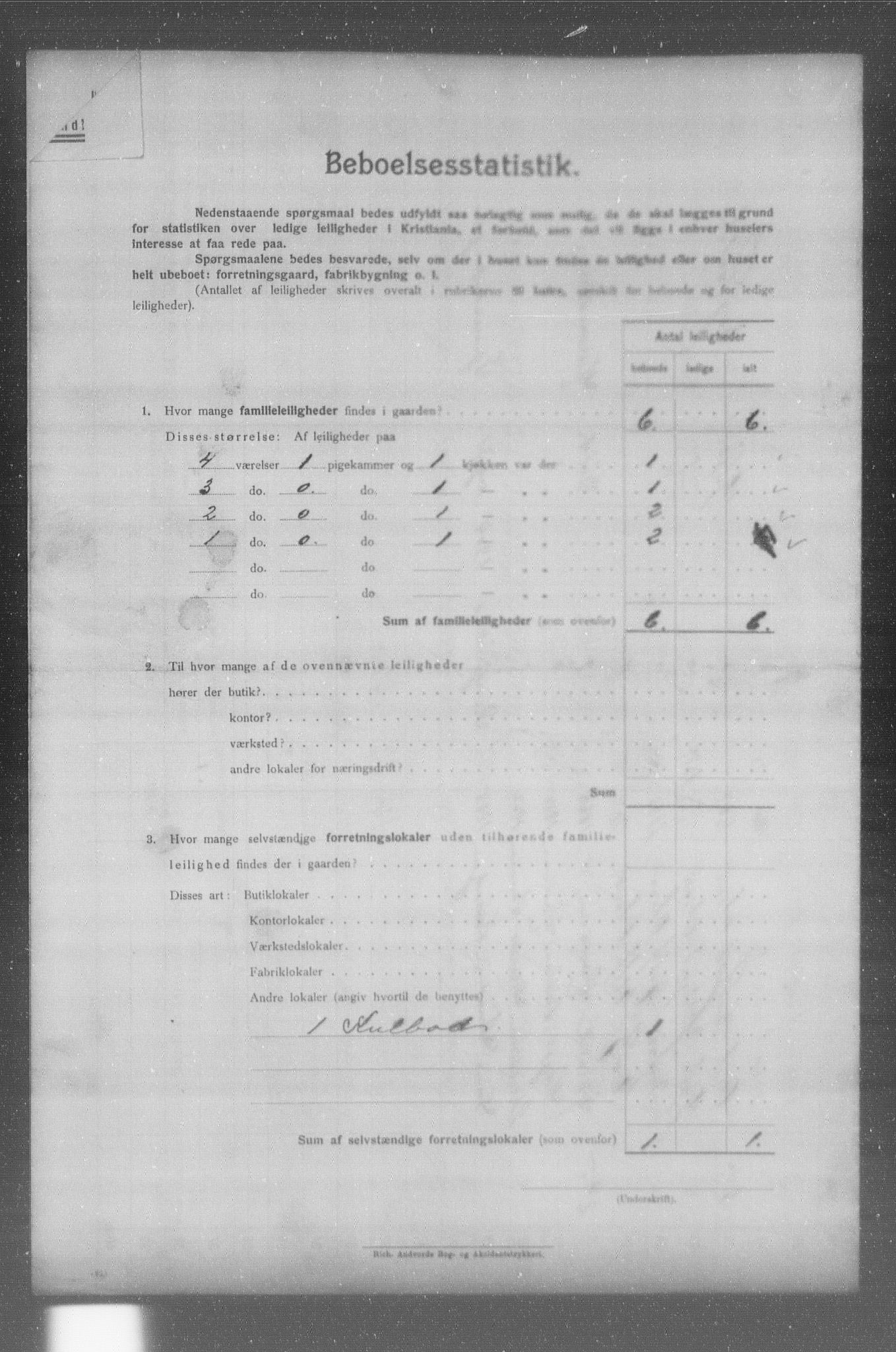 OBA, Municipal Census 1904 for Kristiania, 1904, p. 14022