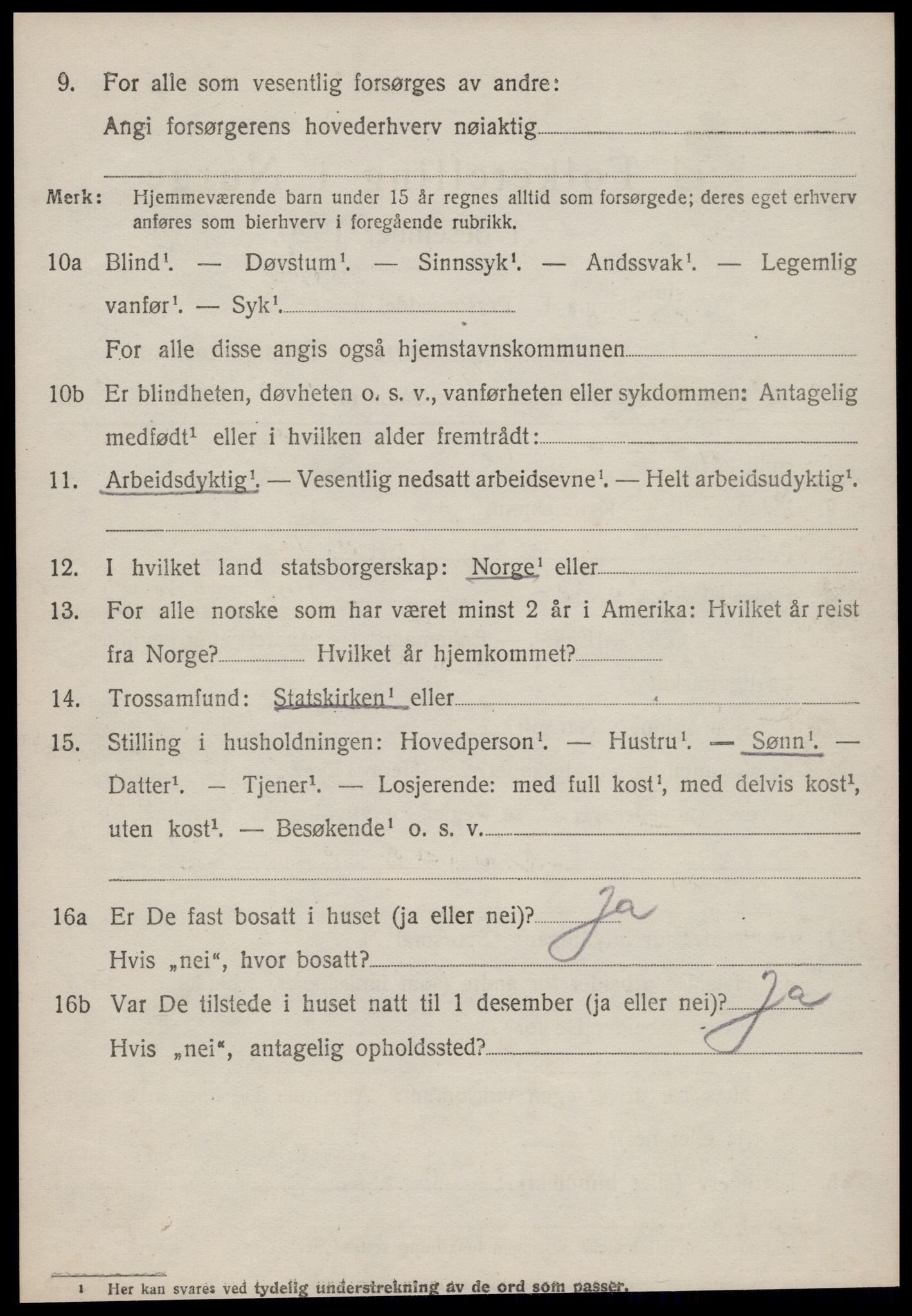 SAT, 1920 census for Aukra, 1920, p. 1710