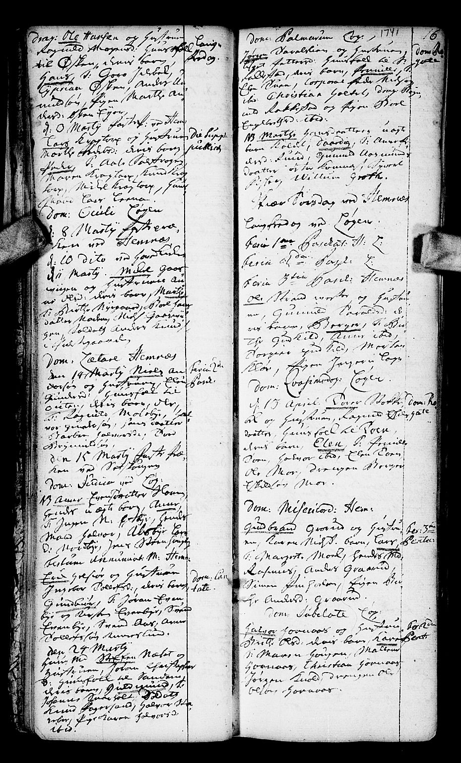 Høland prestekontor Kirkebøker, AV/SAO-A-10346a/F/Fa/L0003: Parish register (official) no. I 3, 1739-1756, p. 16