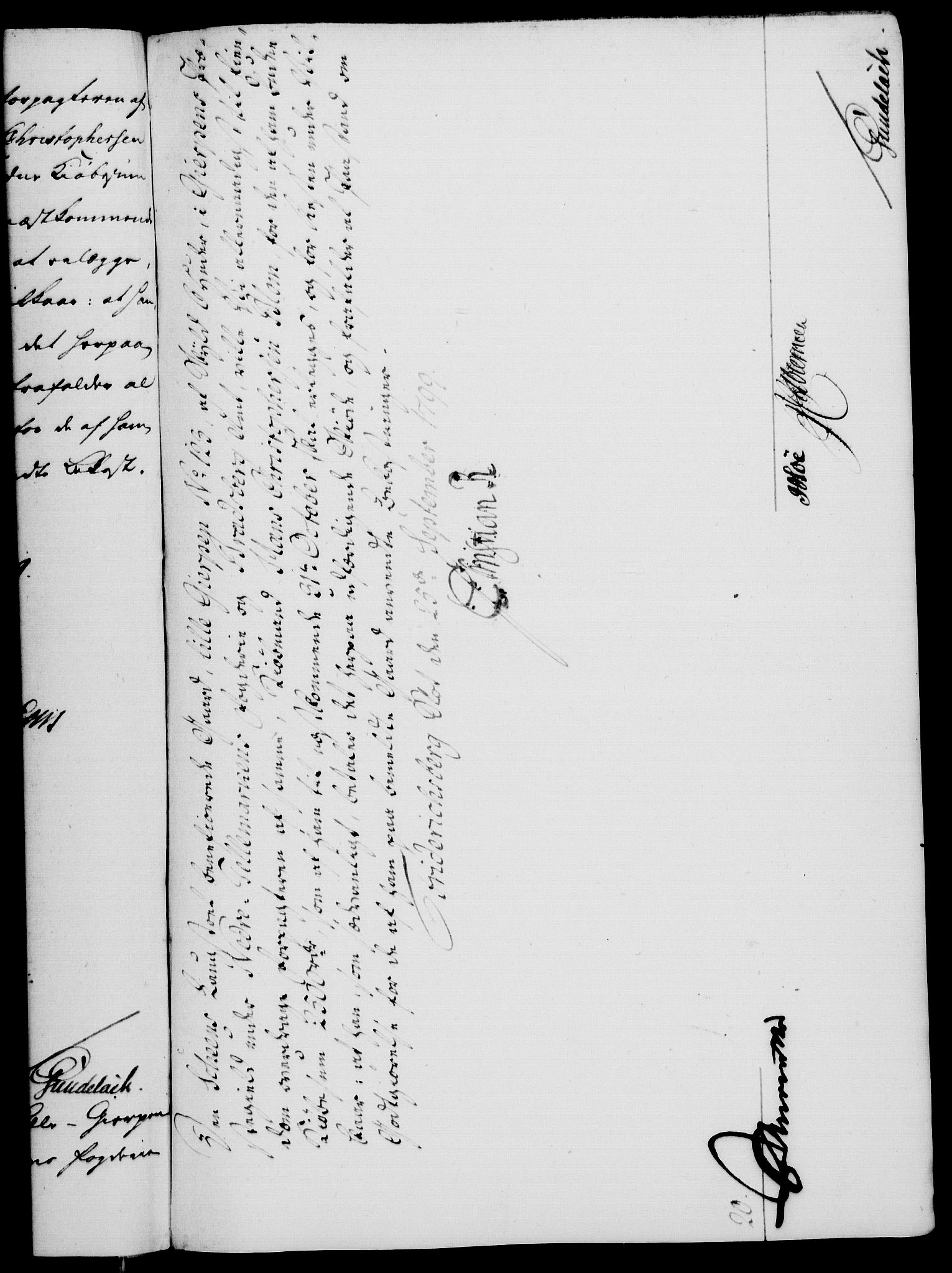 Rentekammeret, Kammerkanselliet, RA/EA-3111/G/Gf/Gfa/L0081: Norsk relasjons- og resolusjonsprotokoll (merket RK 52.81), 1799, p. 649