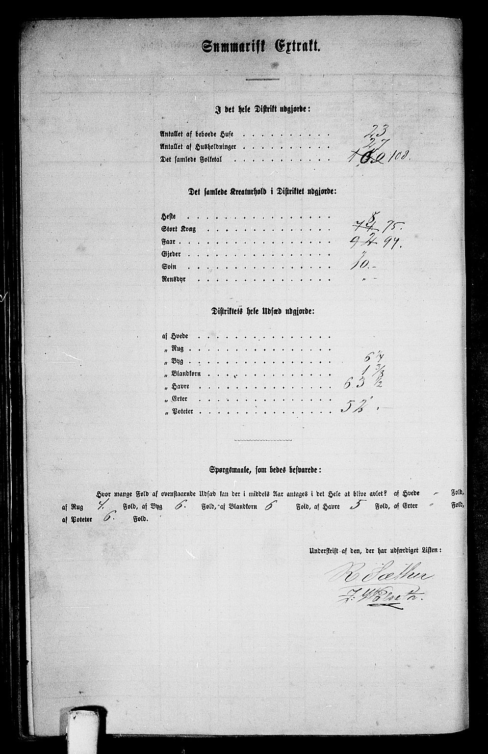 RA, 1865 census for Byneset, 1865, p. 56