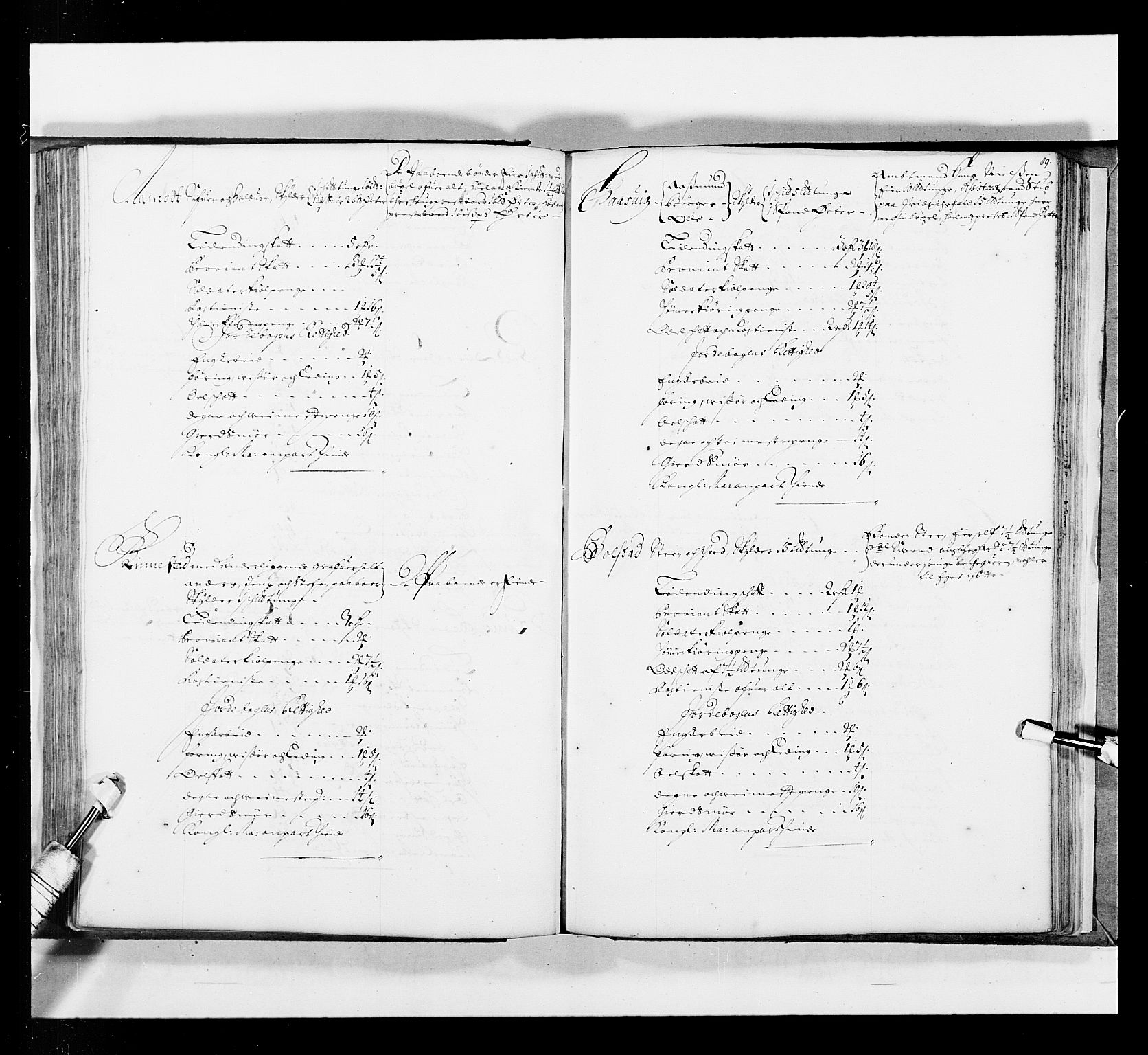 Stattholderembetet 1572-1771, AV/RA-EA-2870/Ek/L0035/0001: Jordebøker 1662-1720: / Matrikkel for Nedre Romerike, 1695, p. 88b-89a