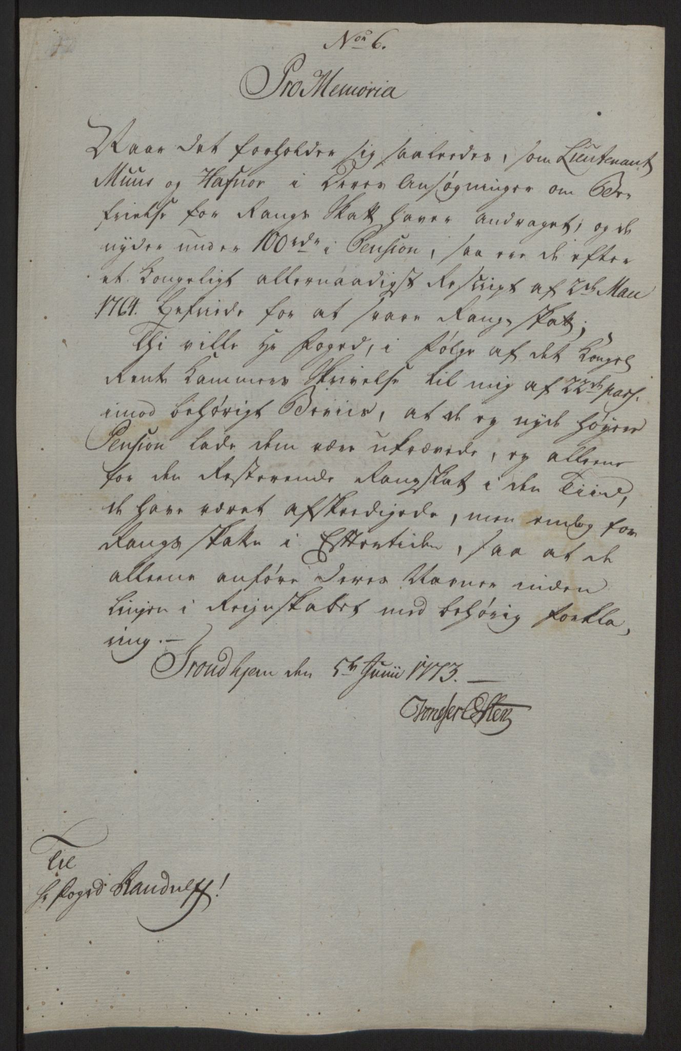 Rentekammeret inntil 1814, Reviderte regnskaper, Fogderegnskap, RA/EA-4092/R63/L4420: Ekstraskatten Inderøy, 1762-1772, p. 508