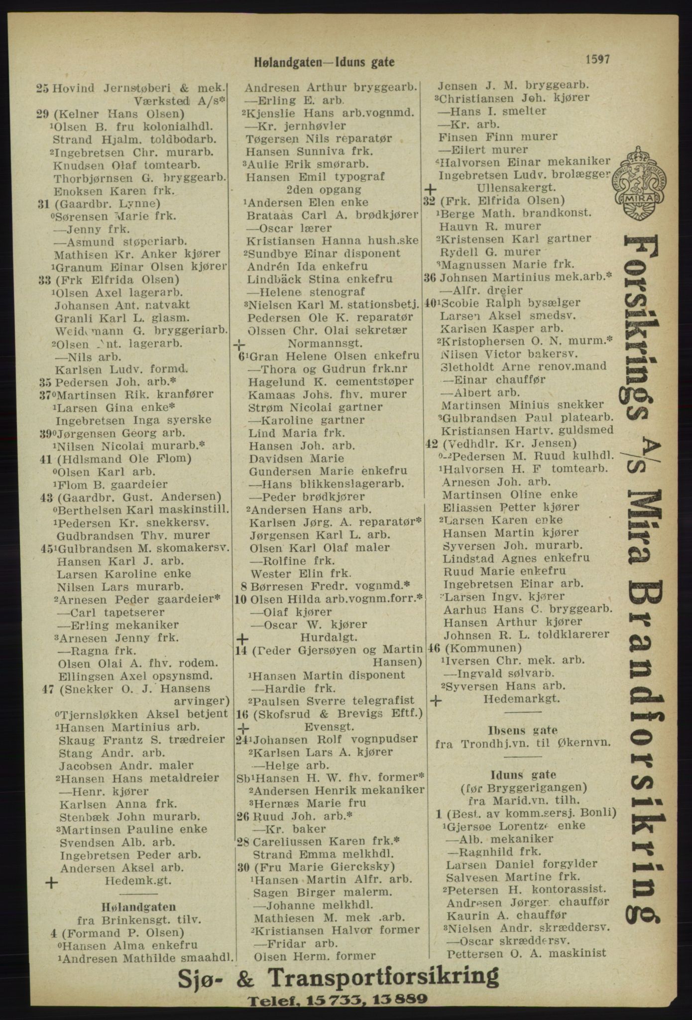 Kristiania/Oslo adressebok, PUBL/-, 1918, p. 1750