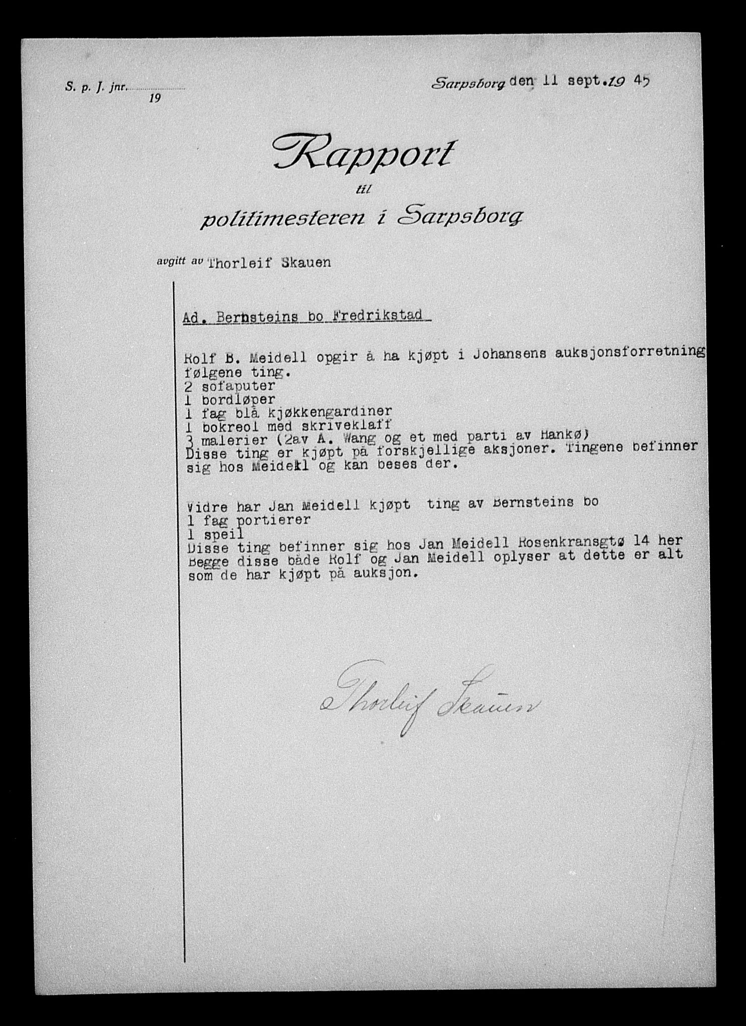 Justisdepartementet, Tilbakeføringskontoret for inndratte formuer, AV/RA-S-1564/H/Hc/Hcd/L0991: --, 1945-1947, p. 201