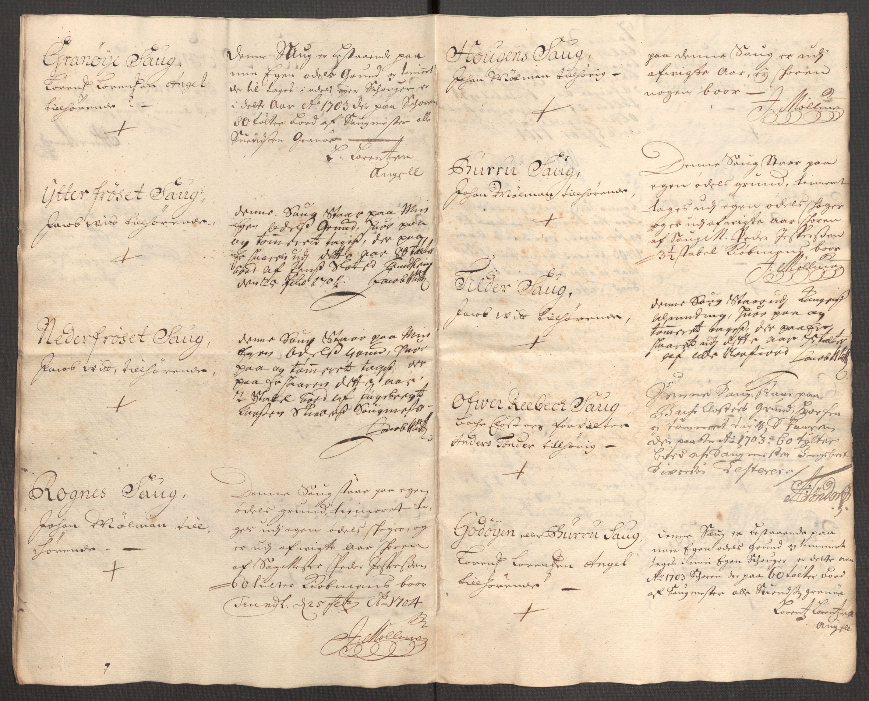 Rentekammeret inntil 1814, Reviderte regnskaper, Fogderegnskap, AV/RA-EA-4092/R60/L3953: Fogderegnskap Orkdal og Gauldal, 1703, p. 302