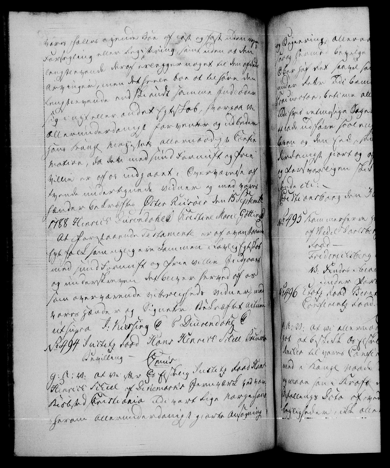 Danske Kanselli 1572-1799, AV/RA-EA-3023/F/Fc/Fca/Fcaa/L0053: Norske registre, 1790-1791, p. 290b