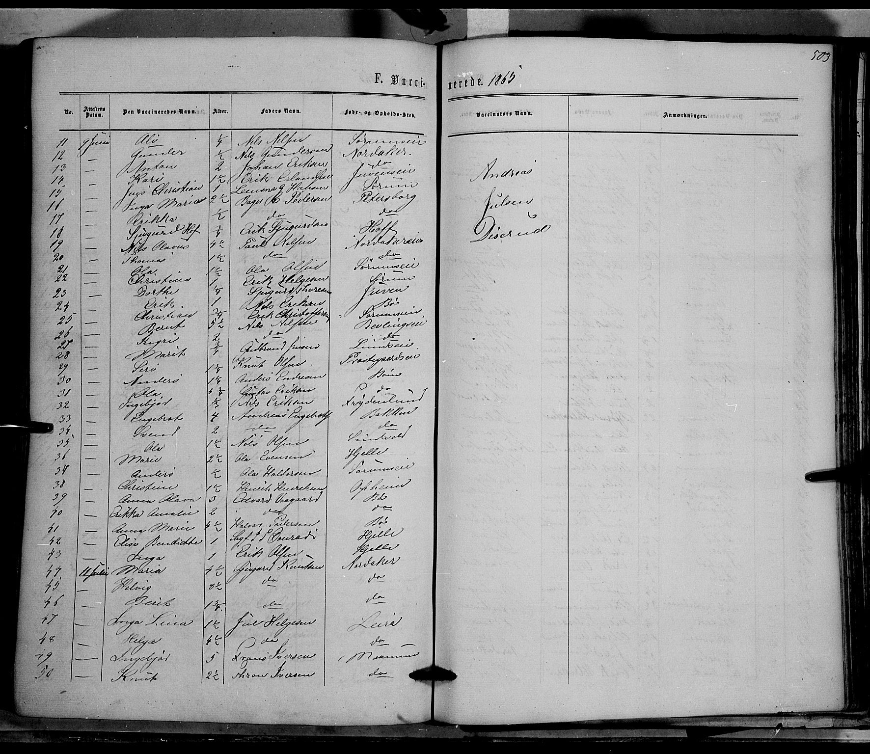 Nord-Aurdal prestekontor, AV/SAH-PREST-132/H/Ha/Haa/L0008: Parish register (official) no. 8, 1863-1875, p. 503