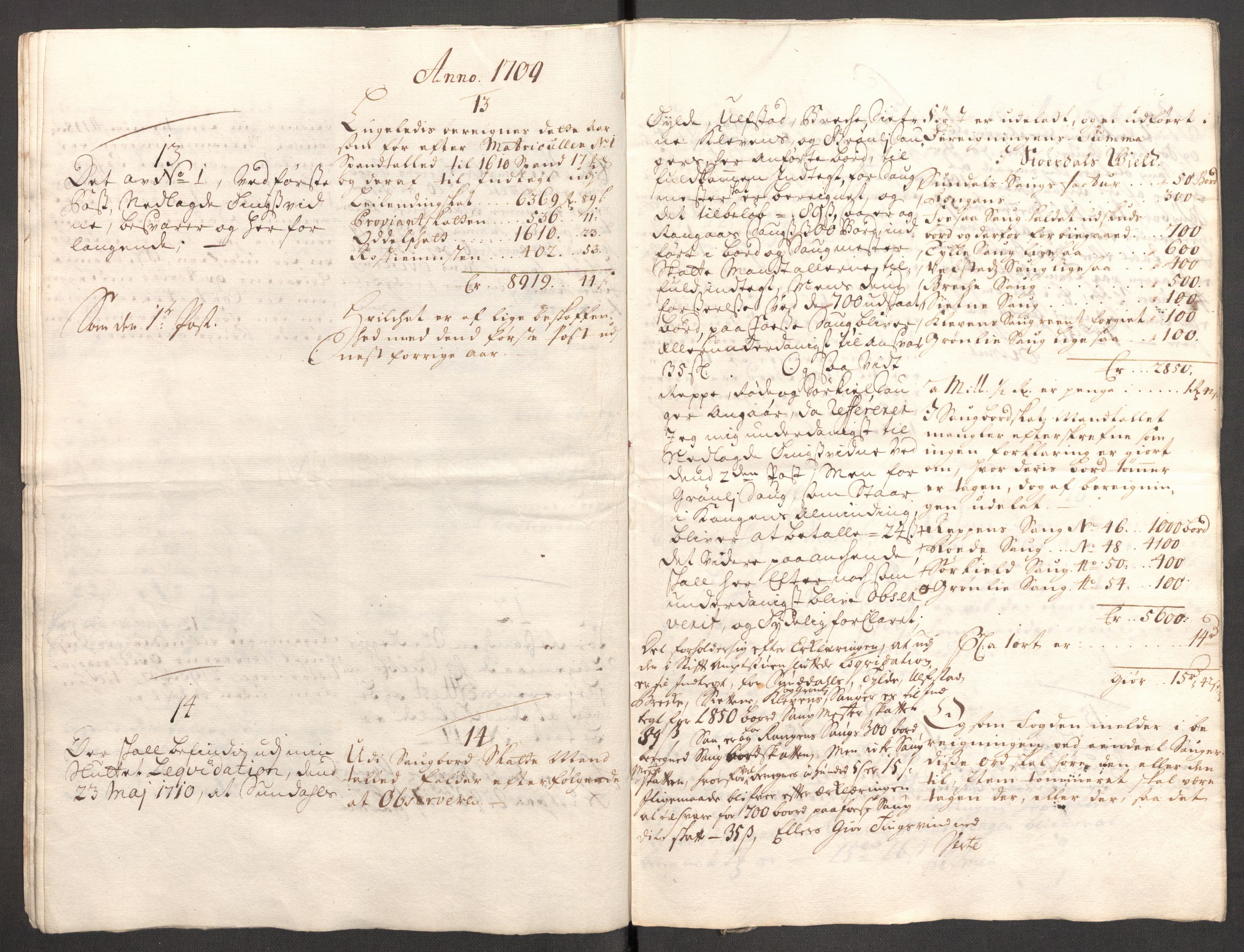 Rentekammeret inntil 1814, Reviderte regnskaper, Fogderegnskap, AV/RA-EA-4092/R62/L4199: Fogderegnskap Stjørdal og Verdal, 1709, p. 281