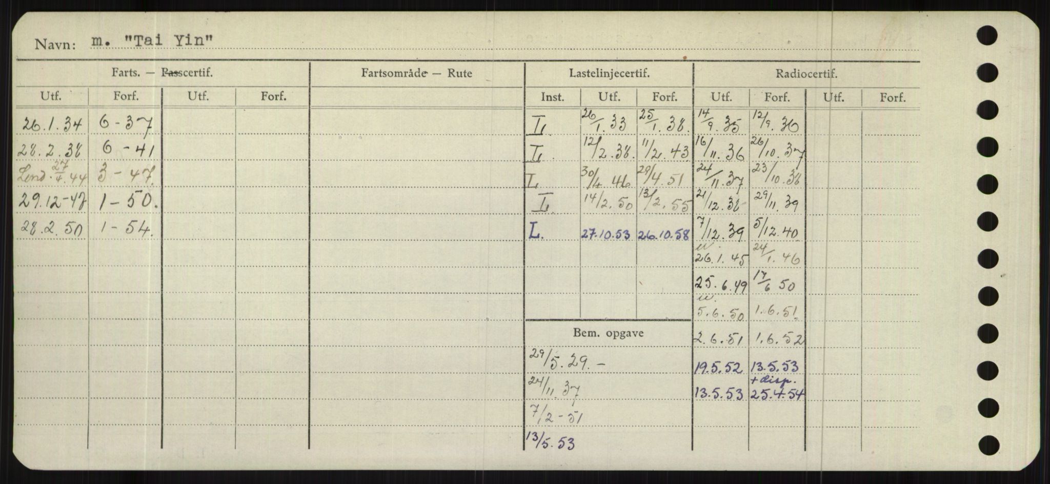 Sjøfartsdirektoratet med forløpere, Skipsmålingen, RA/S-1627/H/Hb/L0005: Fartøy, T-Å, p. 14