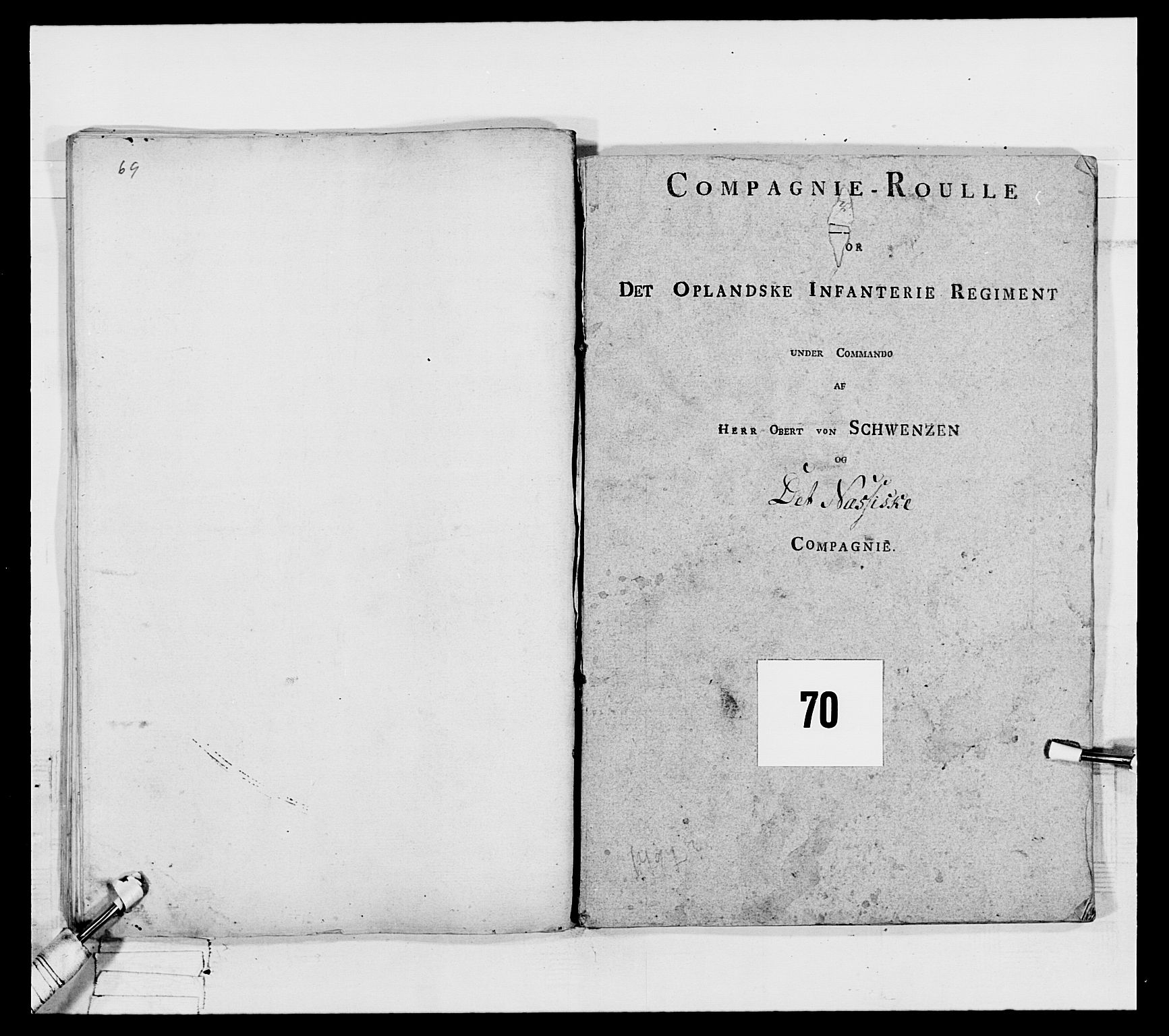 Generalitets- og kommissariatskollegiet, Det kongelige norske kommissariatskollegium, AV/RA-EA-5420/E/Eh/L0067: Opplandske nasjonale infanteriregiment, 1789-1797, p. 468