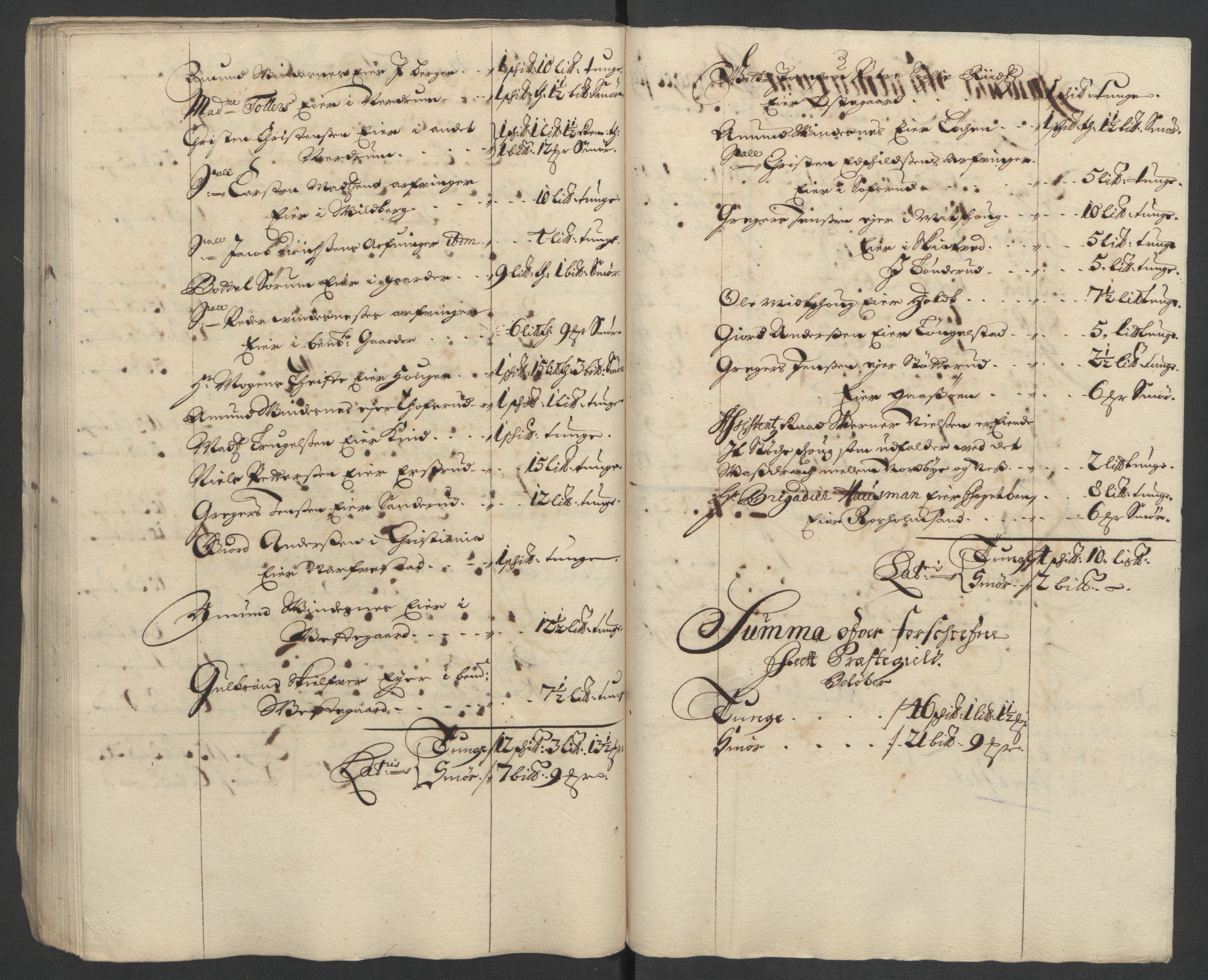 Rentekammeret inntil 1814, Reviderte regnskaper, Fogderegnskap, AV/RA-EA-4092/R11/L0580: Fogderegnskap Nedre Romerike, 1696-1697, p. 157