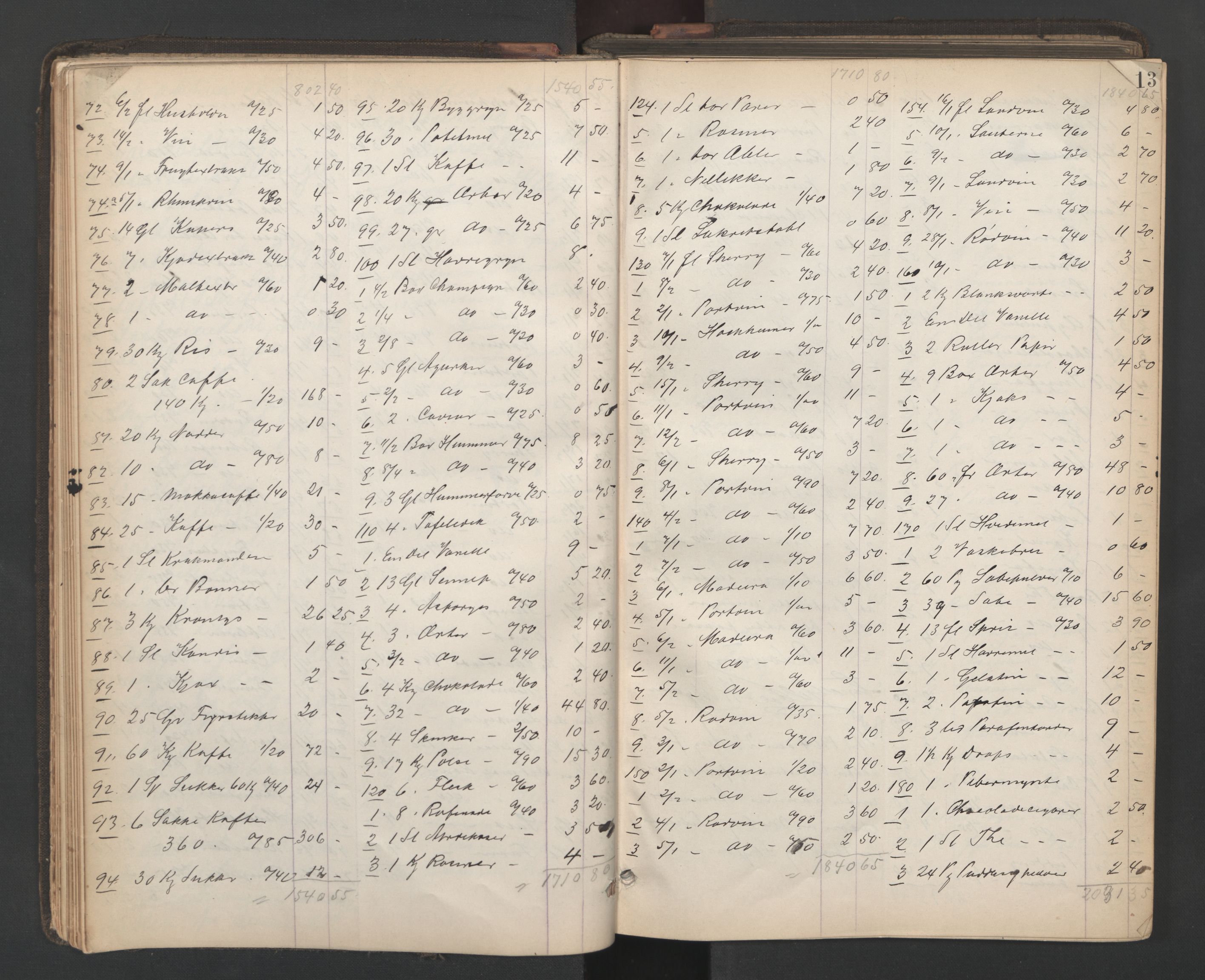 Oslo skifterett, AV/SAO-A-10383/H/Hb/Hbd/L0005: Skifteregistreringsprotokoll, 1904-1909, p. 12b-13a