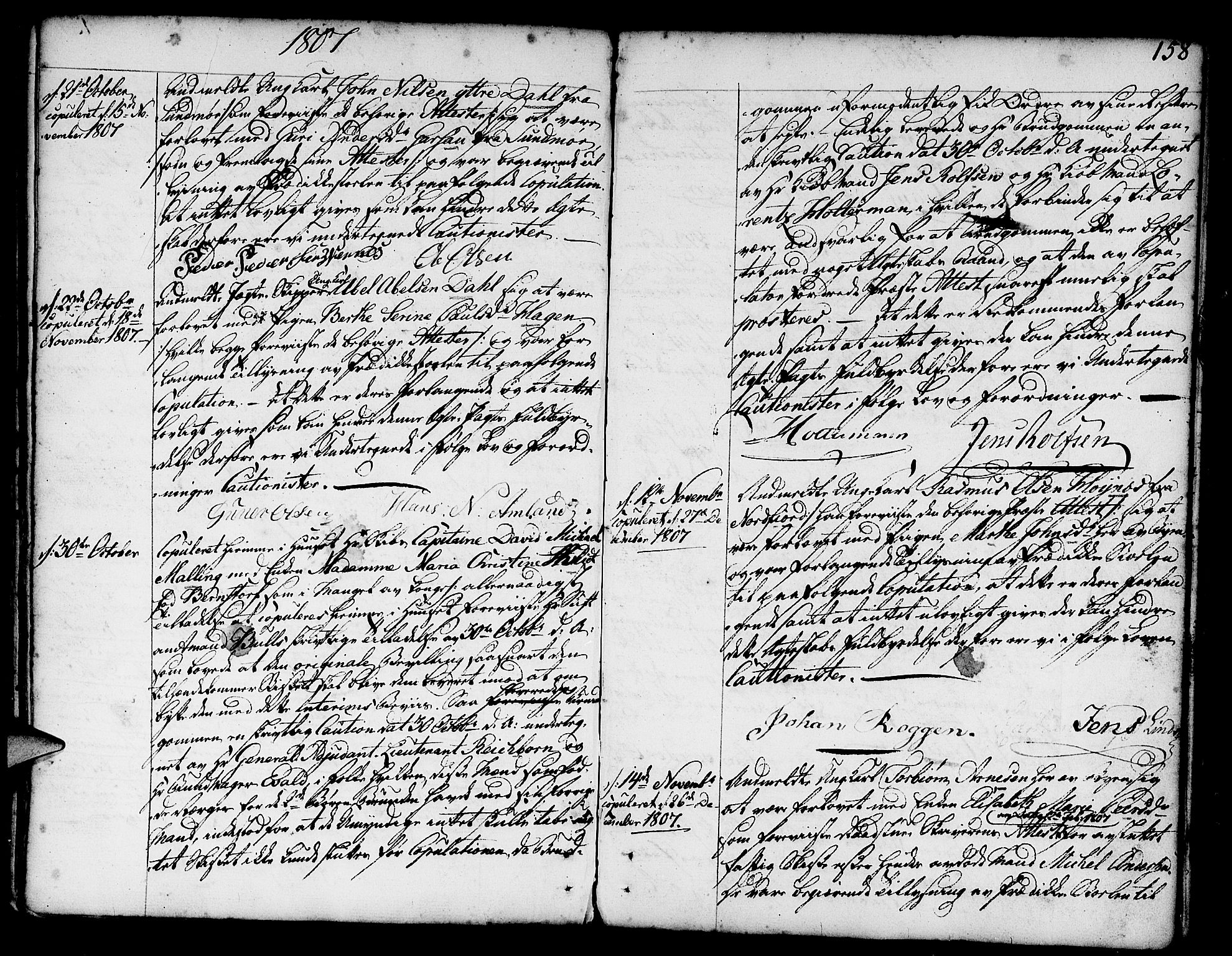 Nykirken Sokneprestembete, SAB/A-77101/H/Haa/L0008: Parish register (official) no. A 8, 1776-1814, p. 158