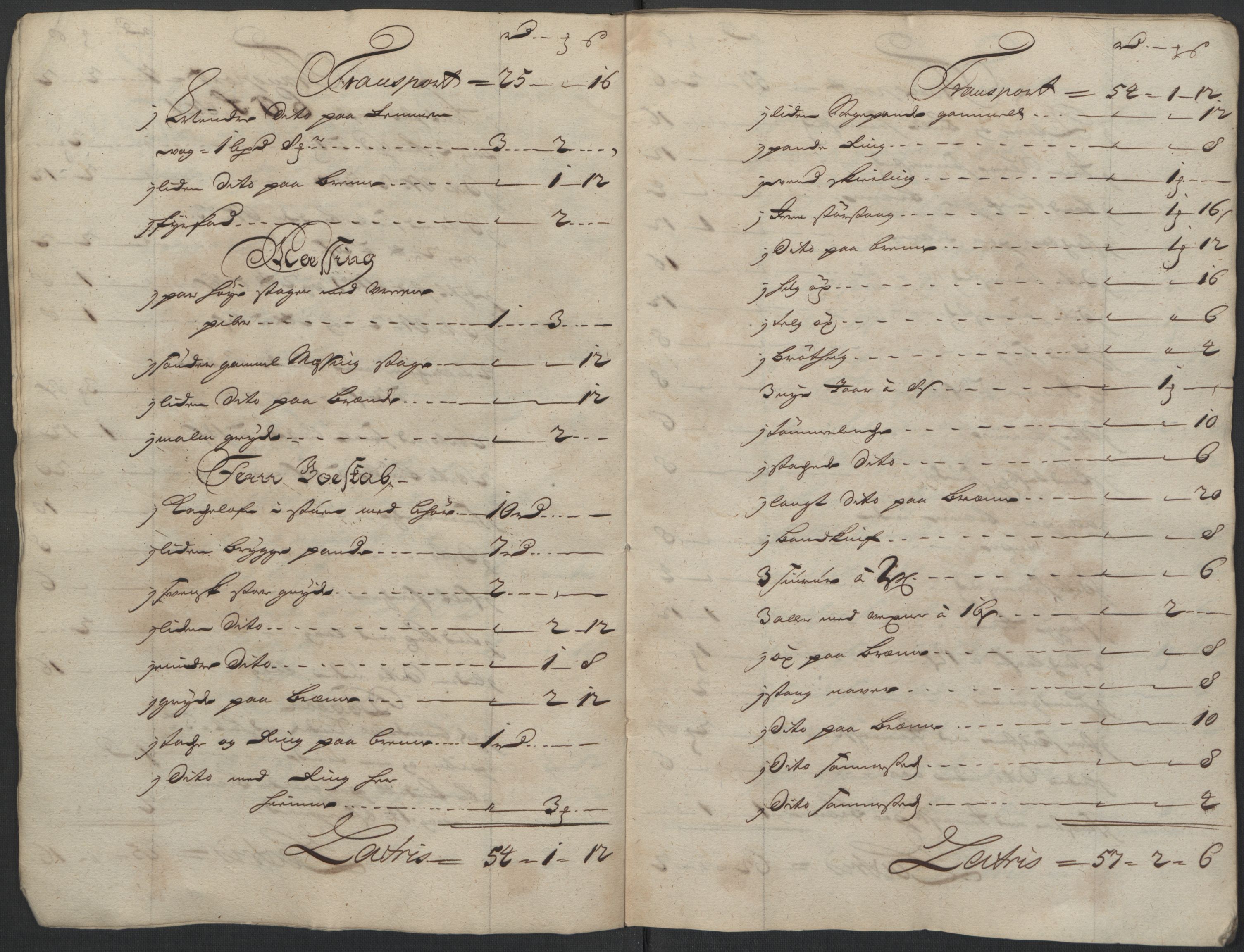 Forsvaret, Generalauditøren, AV/RA-RAFA-1772/F/Fj/Fjb/L0003: Skifter nr. 60 - 69 (1727, 1728), 1727-1728, p. 240