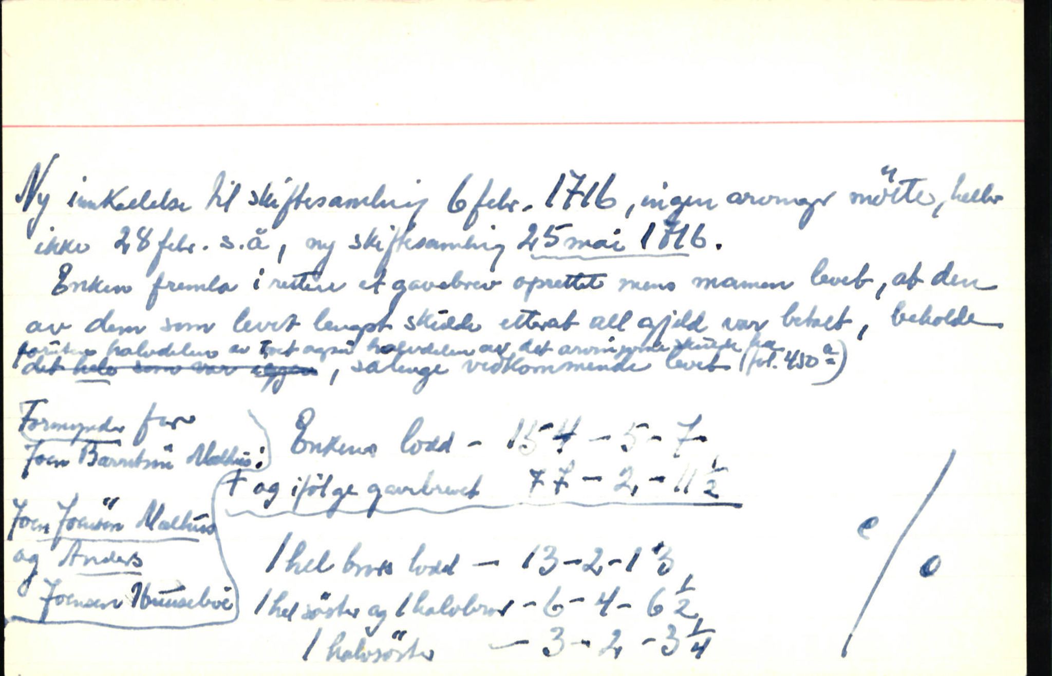 Skiftekort ved Statsarkivet i Bergen, SAB/SKIFTEKORT/001/L0001: Skifteprotokoll nr. 1-2 - test test, 1702-1716, p. 658