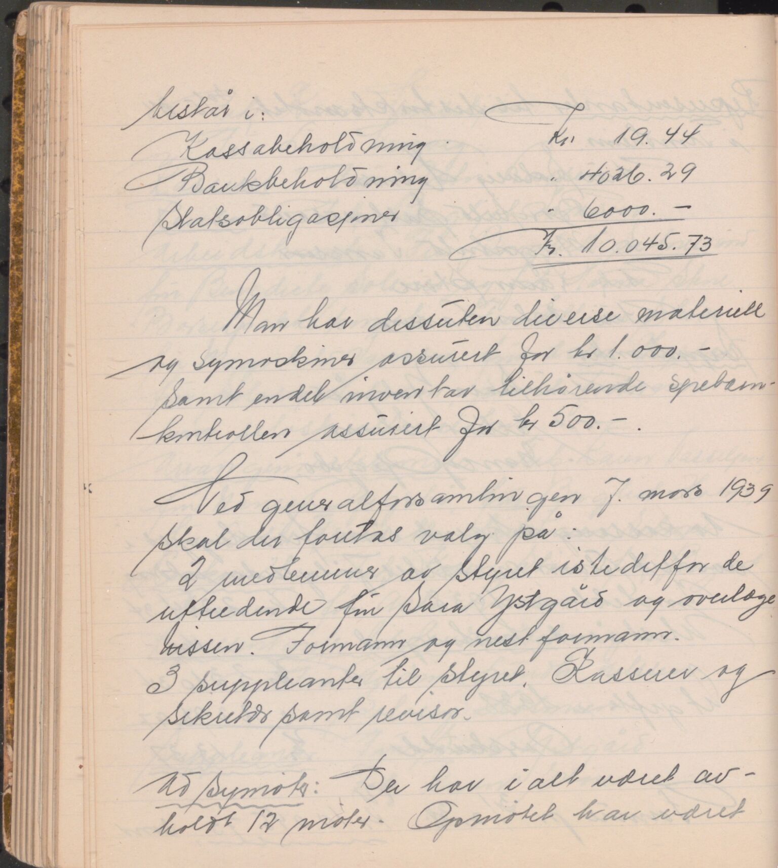 Trondheim Røde Kors, TRKO/PA-1204/A/Ab/L0004: Dagbok for Strinda Røde Kors, 1926-1952, p. 166