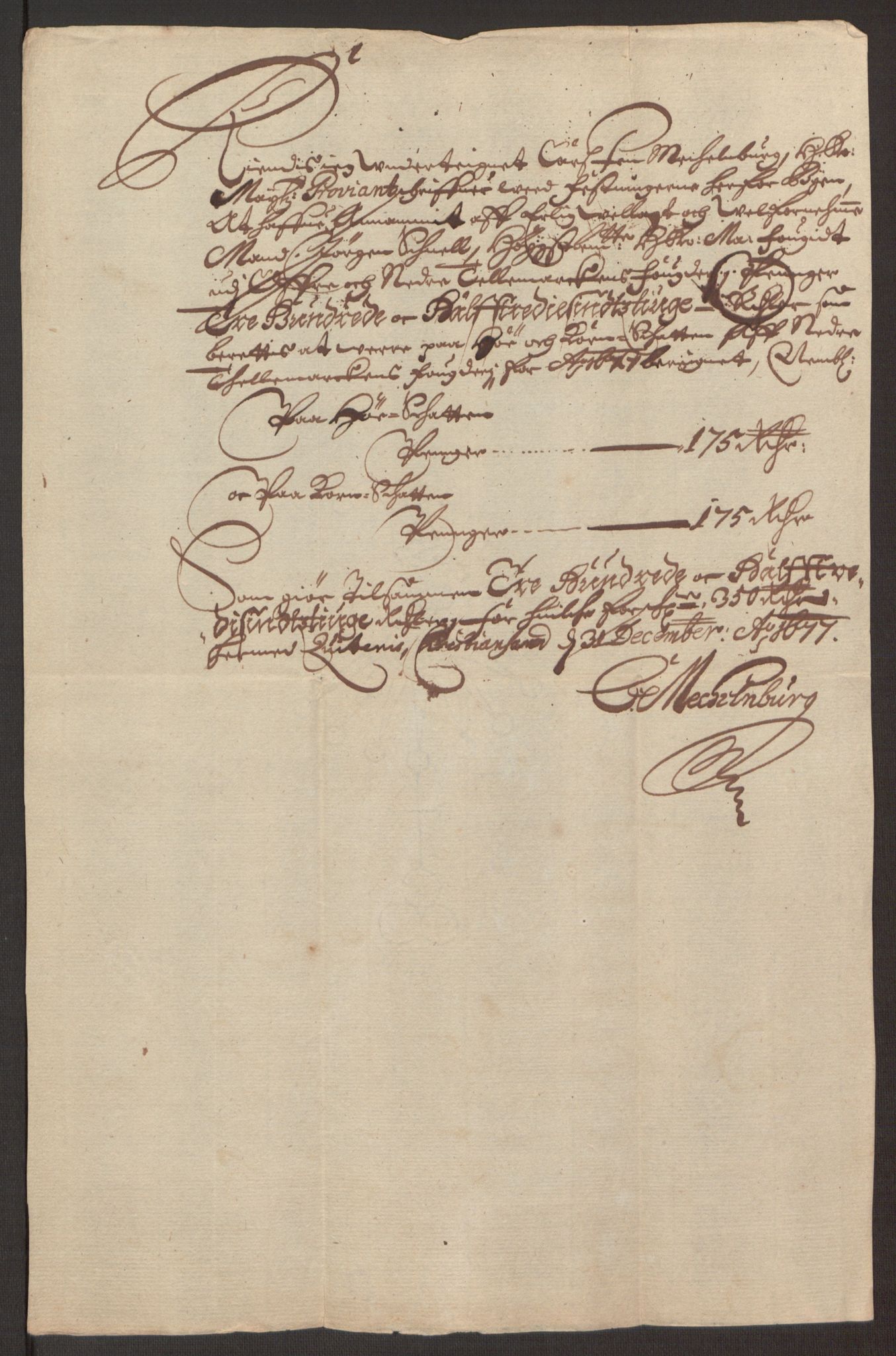 Rentekammeret inntil 1814, Reviderte regnskaper, Fogderegnskap, AV/RA-EA-4092/R35/L2068: Fogderegnskap Øvre og Nedre Telemark, 1677, p. 222