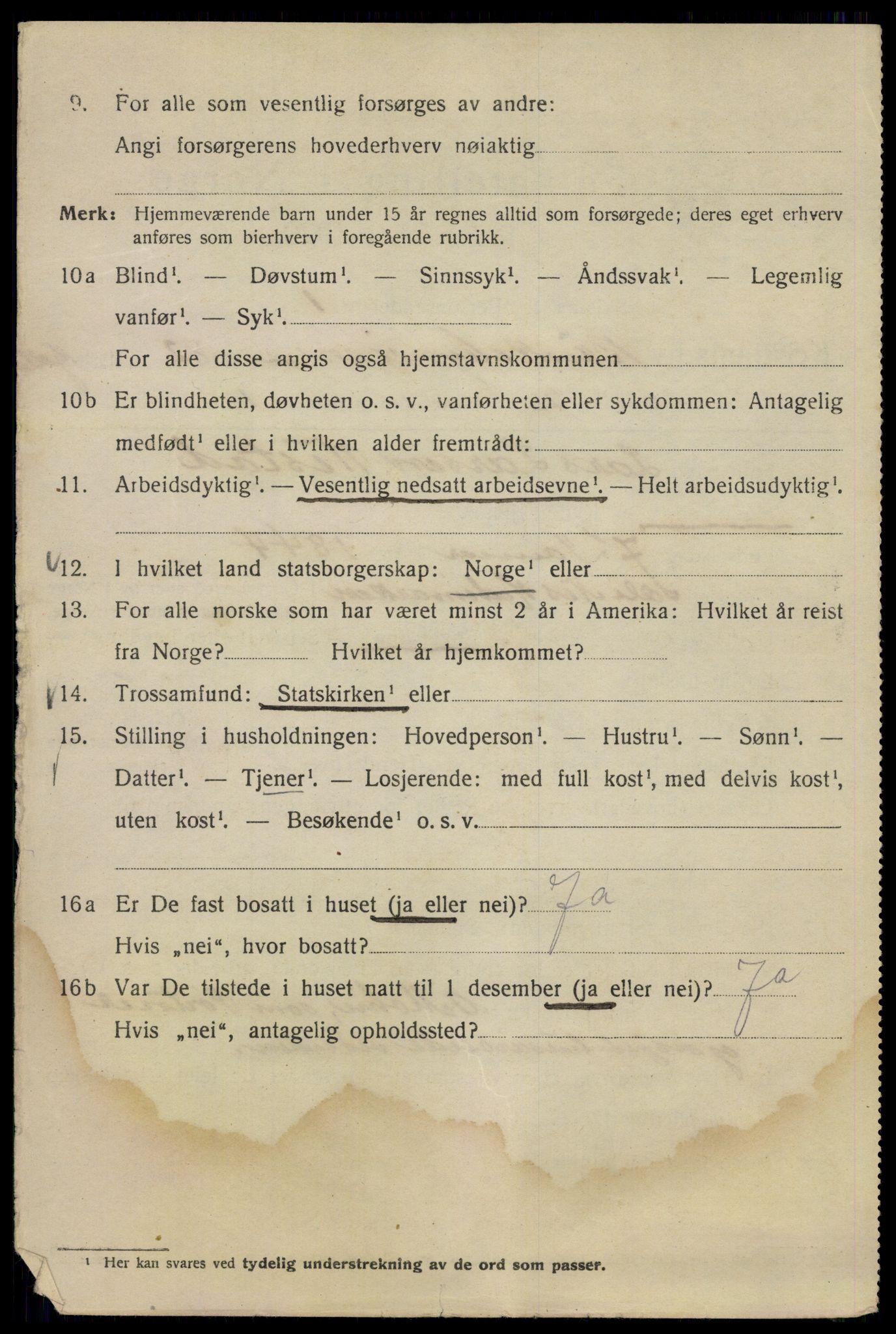 SAO, 1920 census for Kristiania, 1920, p. 174336