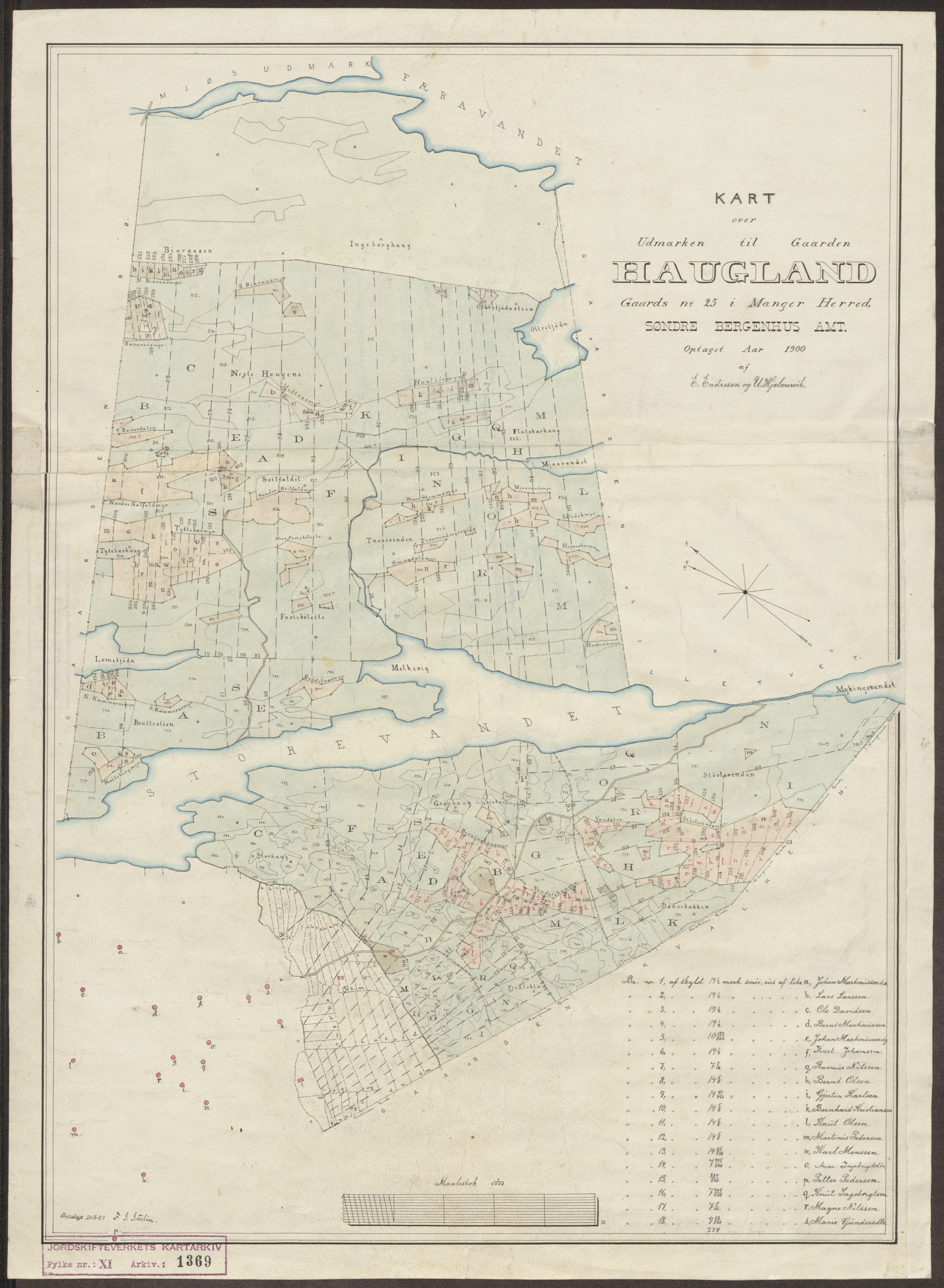 Jordskifteverkets kartarkiv, AV/RA-S-3929/T, 1859-1988, p. 1521