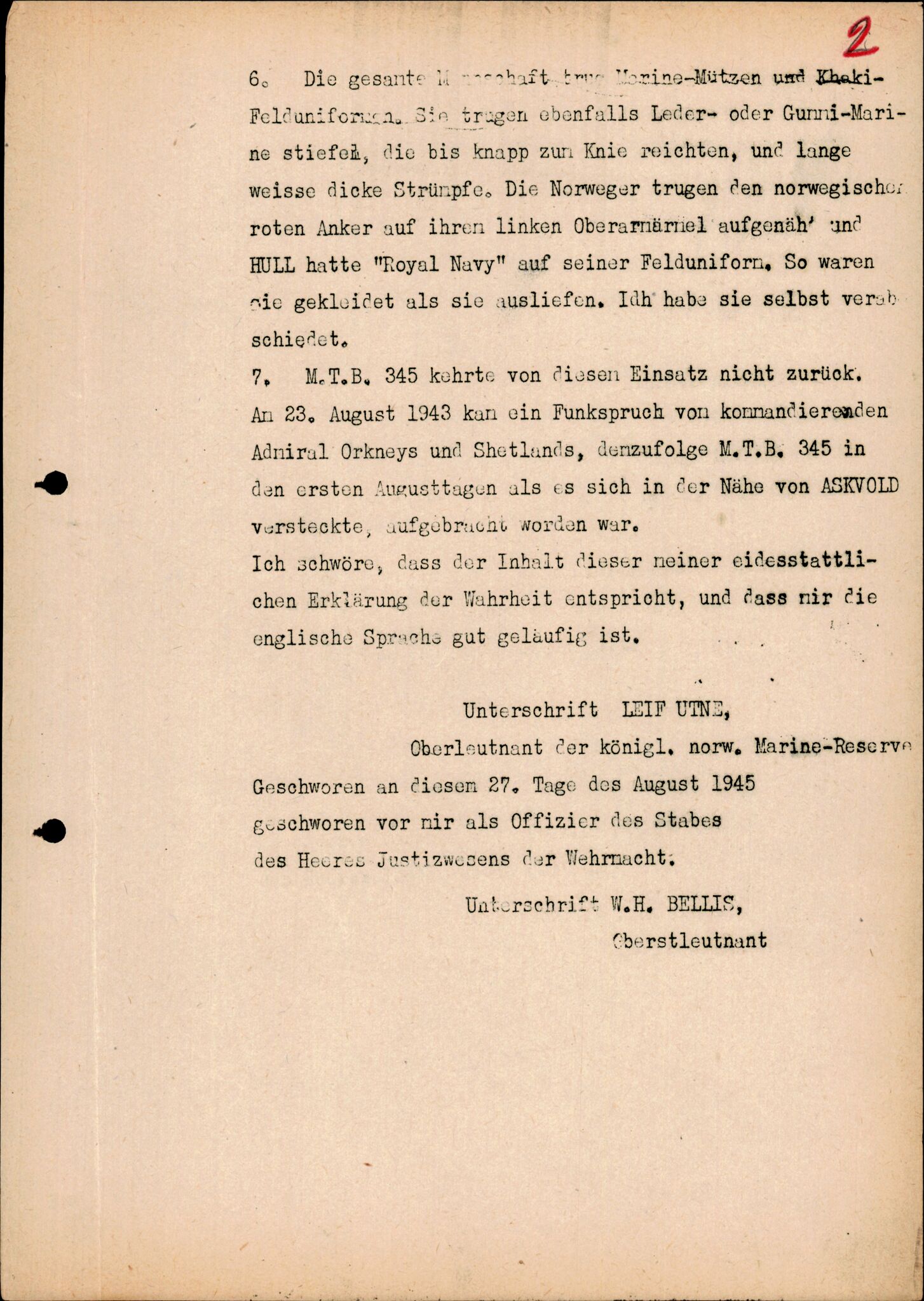 Forsvarets Overkommando. 2 kontor. Arkiv 11.4. Spredte tyske arkivsaker, AV/RA-RAFA-7031/D/Dar/Darc/L0008: FO.II, 1943-1946, p. 327