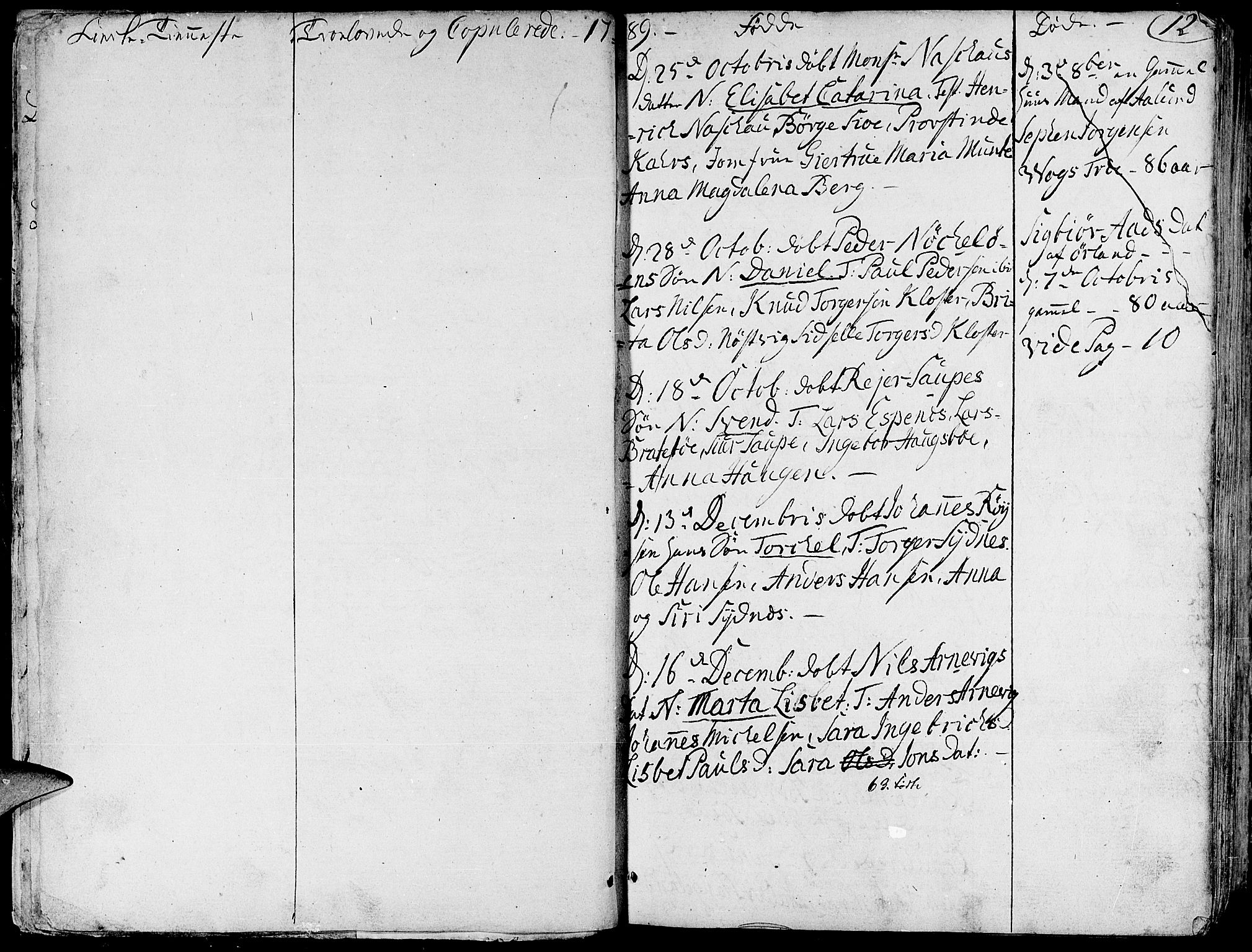 Fjelberg sokneprestembete, AV/SAB-A-75201/H/Haa: Parish register (official) no. A 3, 1788-1815, p. 12