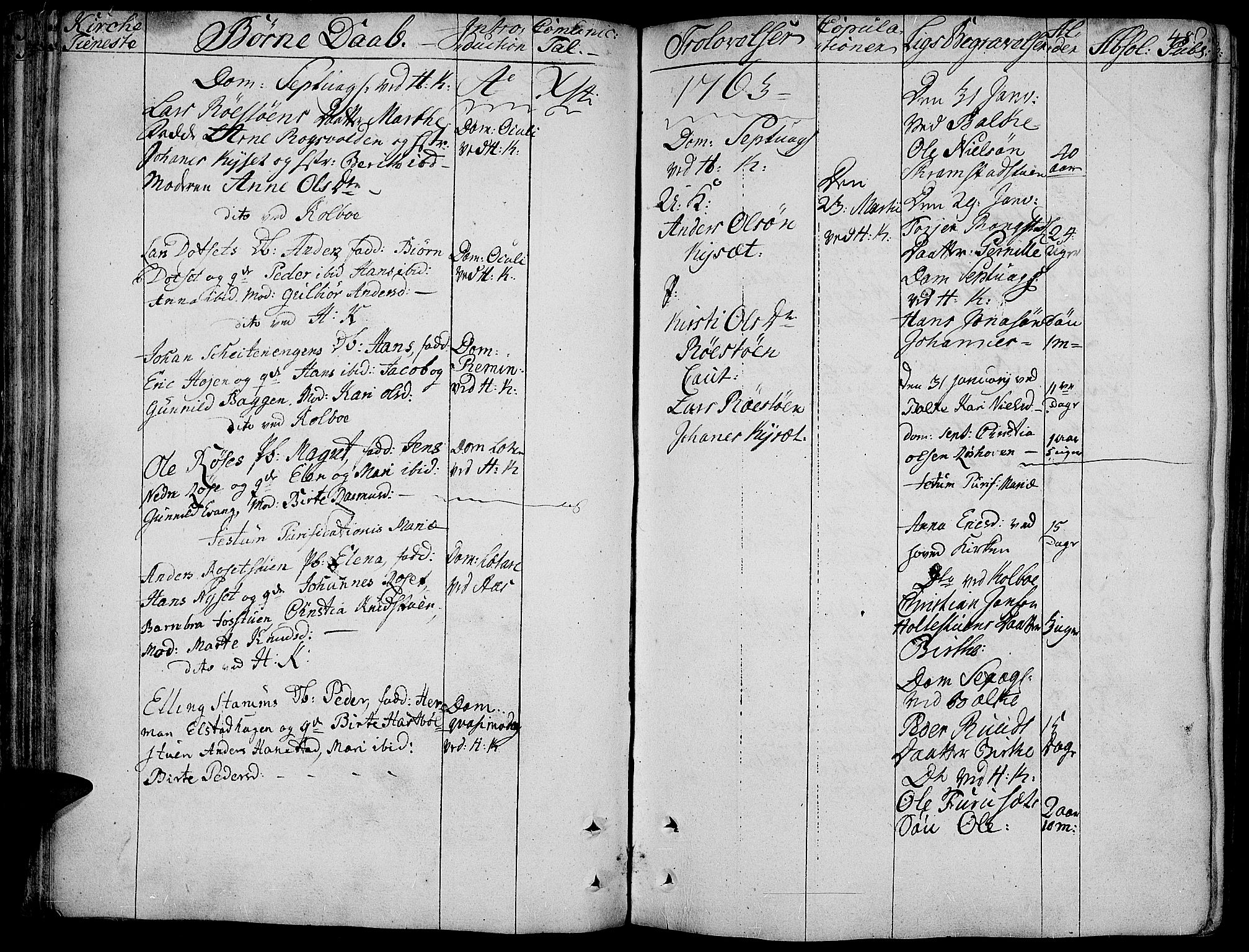 Toten prestekontor, AV/SAH-PREST-102/H/Ha/Haa/L0005: Parish register (official) no. 5, 1761-1772, p. 48