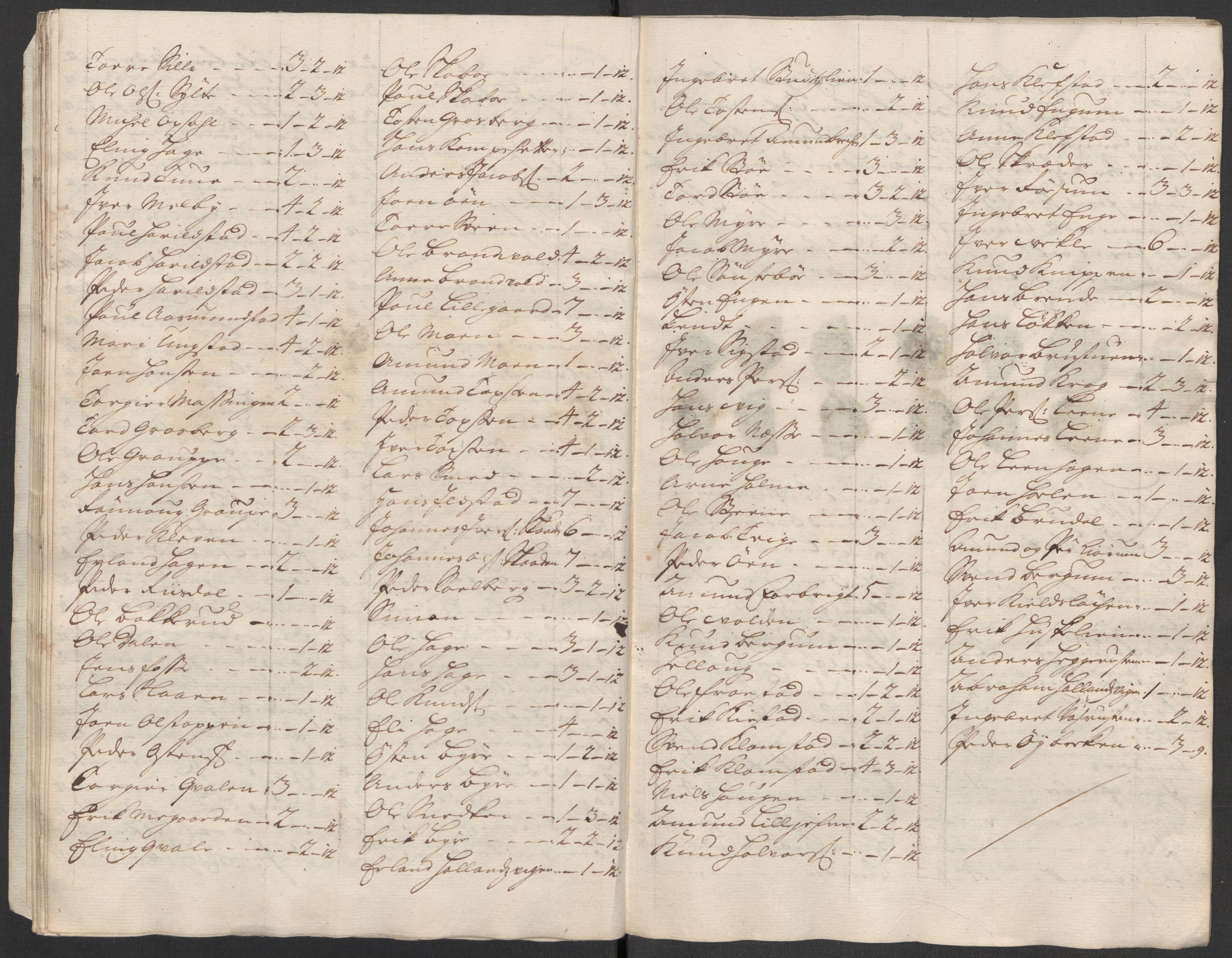 Rentekammeret inntil 1814, Reviderte regnskaper, Fogderegnskap, AV/RA-EA-4092/R17/L1188: Fogderegnskap Gudbrandsdal, 1718, p. 56