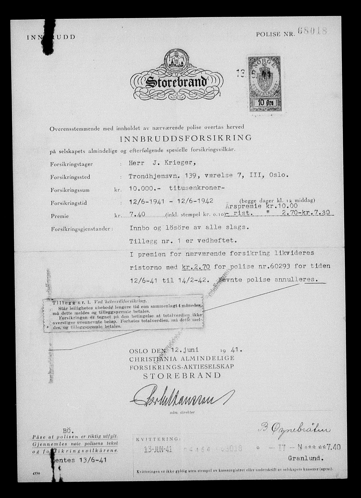 Justisdepartementet, Tilbakeføringskontoret for inndratte formuer, RA/S-1564/H/Hc/Hcc/L0953: --, 1945-1947, p. 189