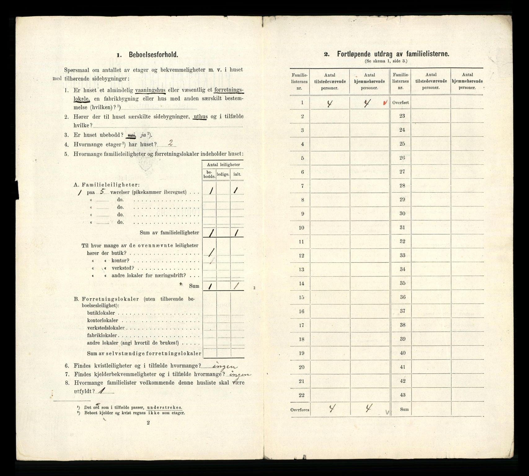 RA, 1910 census for Trondheim, 1910, p. 15386