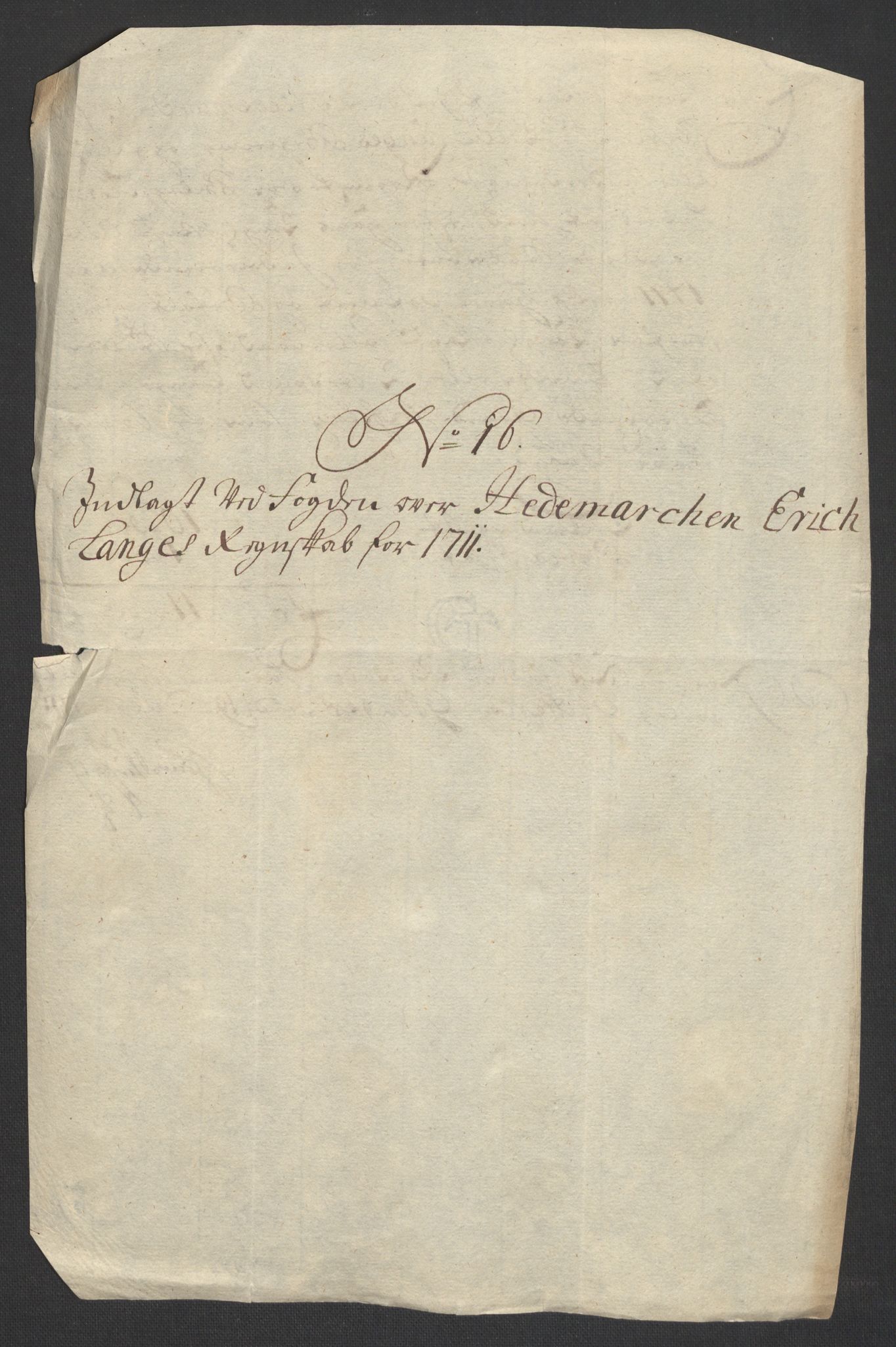 Rentekammeret inntil 1814, Reviderte regnskaper, Fogderegnskap, AV/RA-EA-4092/R16/L1048: Fogderegnskap Hedmark, 1711, p. 71