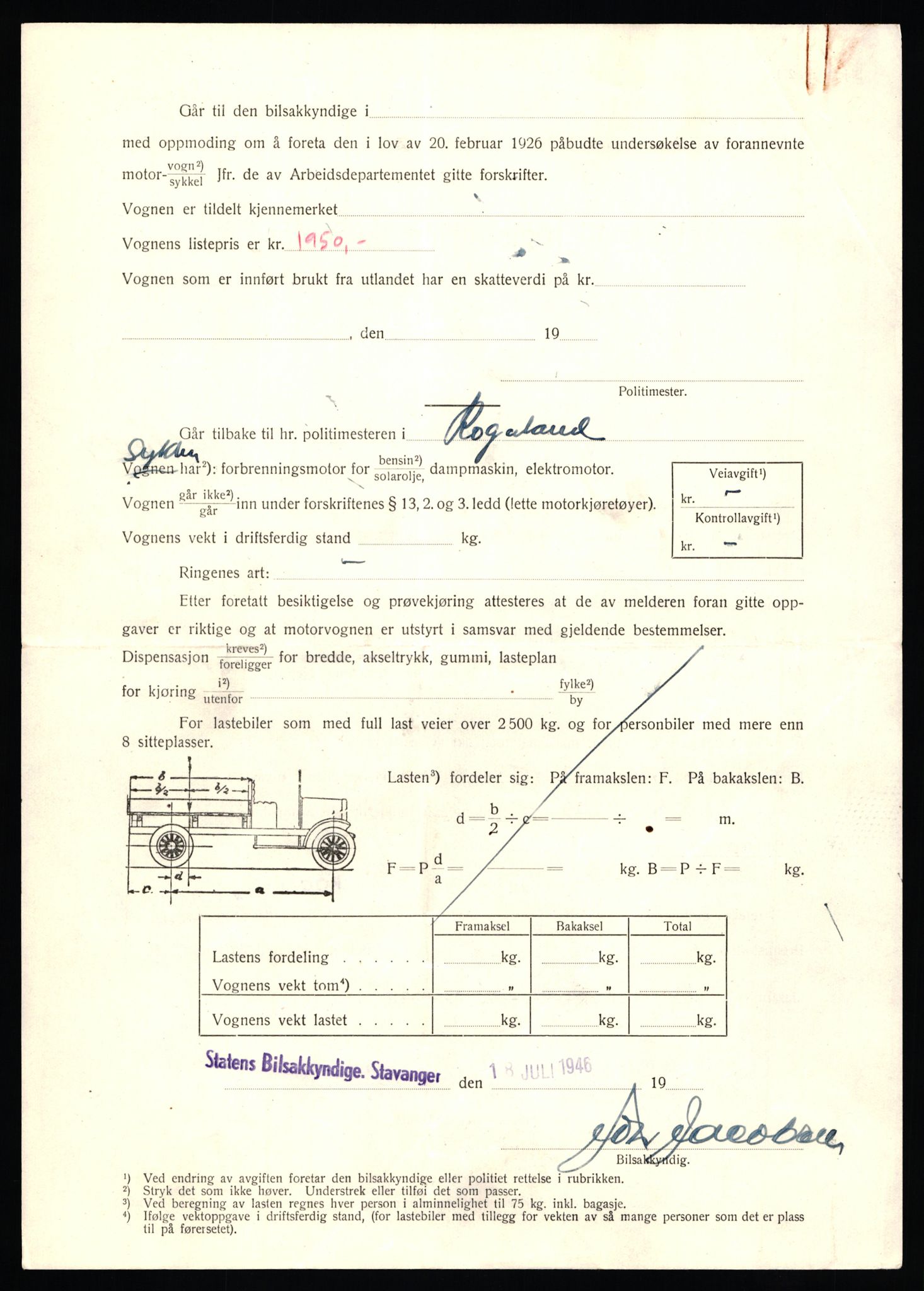 Stavanger trafikkstasjon, AV/SAST-A-101942/0/F/L0045: L-27000 - L-27799, 1930-1971, p. 262