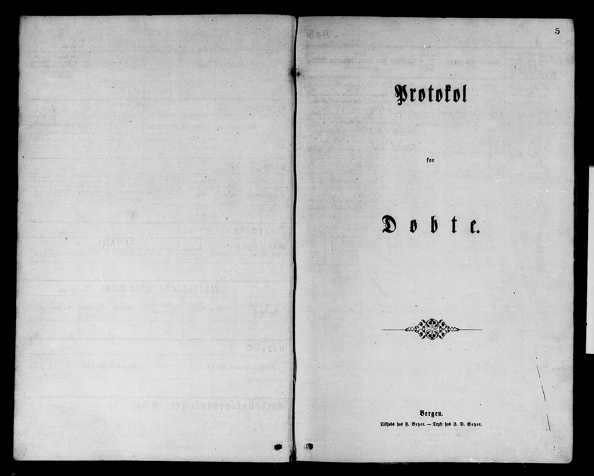 Avaldsnes sokneprestkontor, AV/SAST-A -101851/H/Ha/Hab/L0005: Parish register (copy) no. B 5, 1871-1885, p. 5