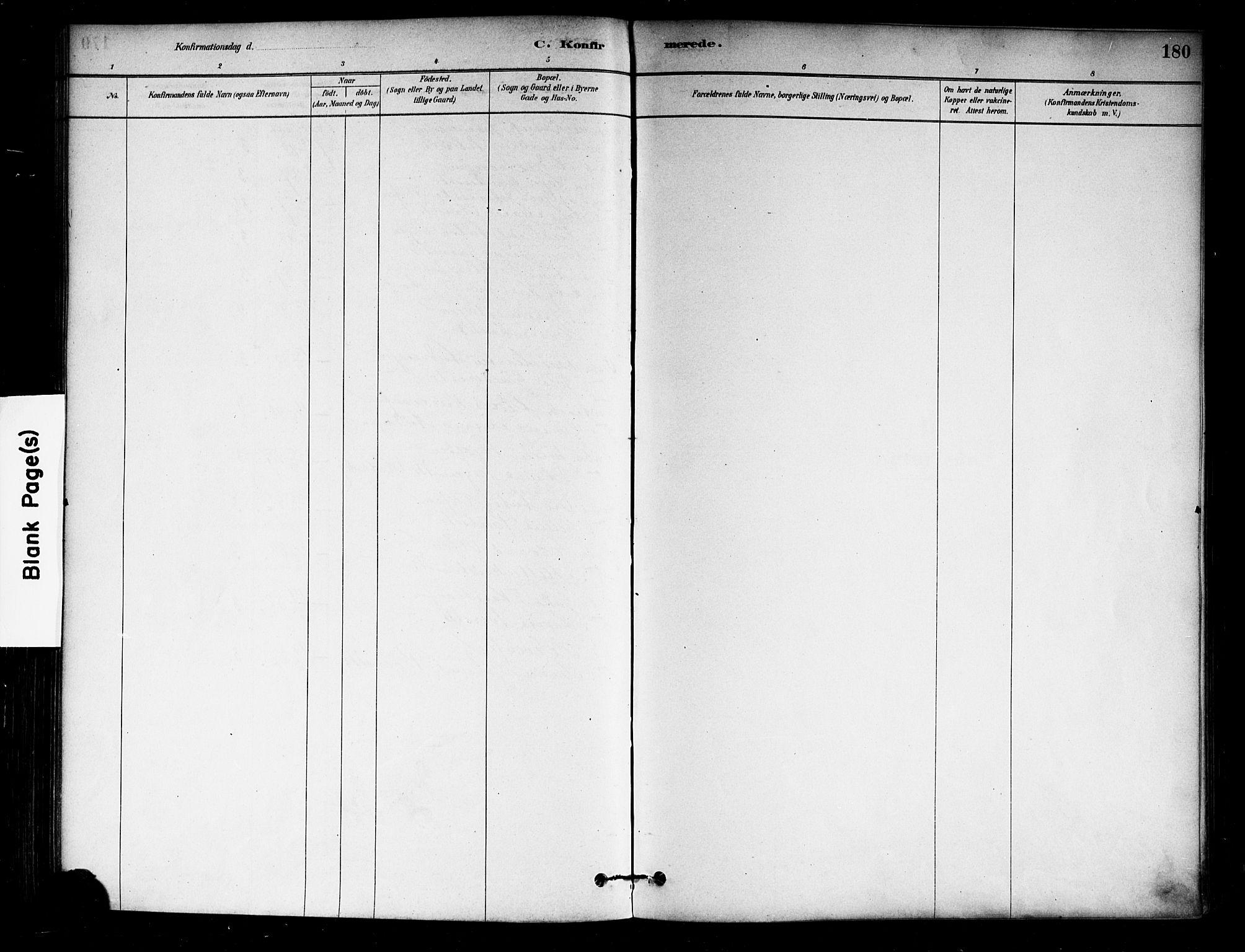 Eidsberg prestekontor Kirkebøker, AV/SAO-A-10905/F/Fa/L0012: Parish register (official) no. I 12, 1879-1901, p. 180