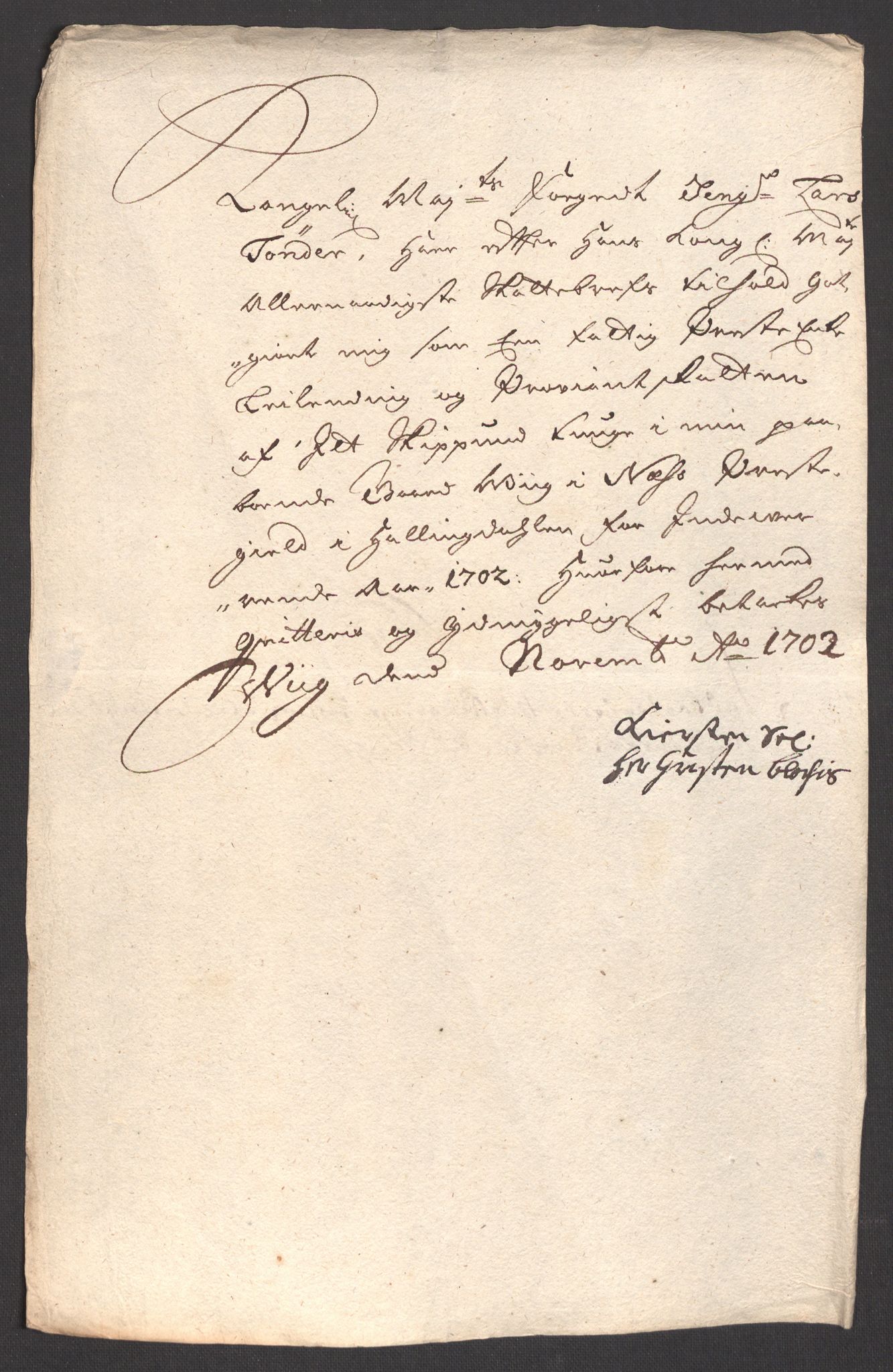 Rentekammeret inntil 1814, Reviderte regnskaper, Fogderegnskap, RA/EA-4092/R22/L1459: Fogderegnskap Ringerike, Hallingdal og Buskerud, 1702, p. 266