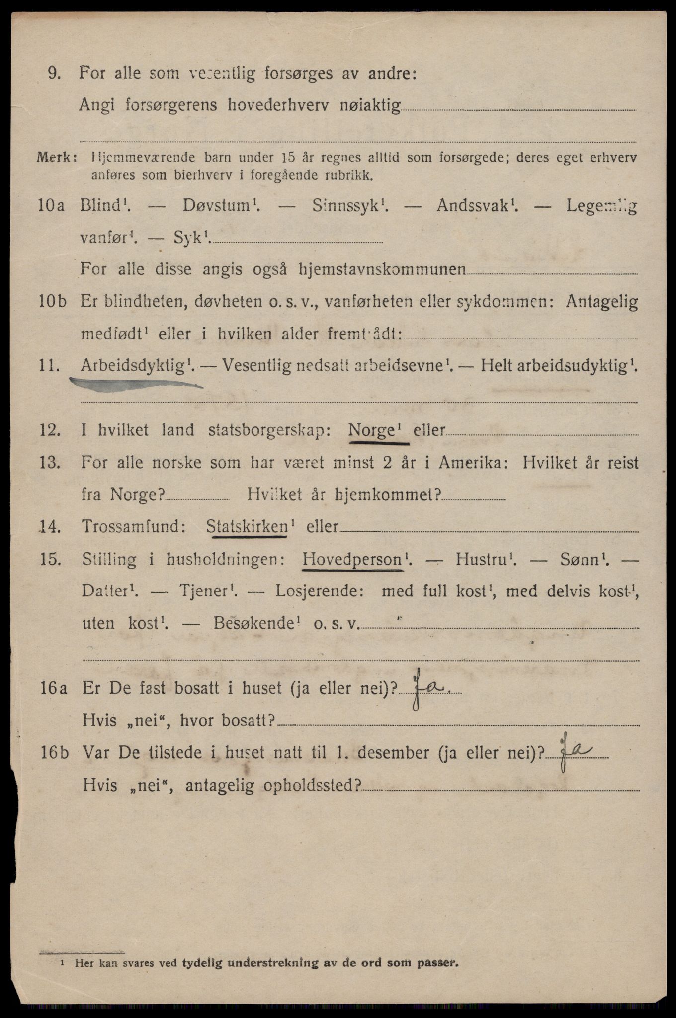 SAST, 1920 census for Hetland, 1920, p. 8154