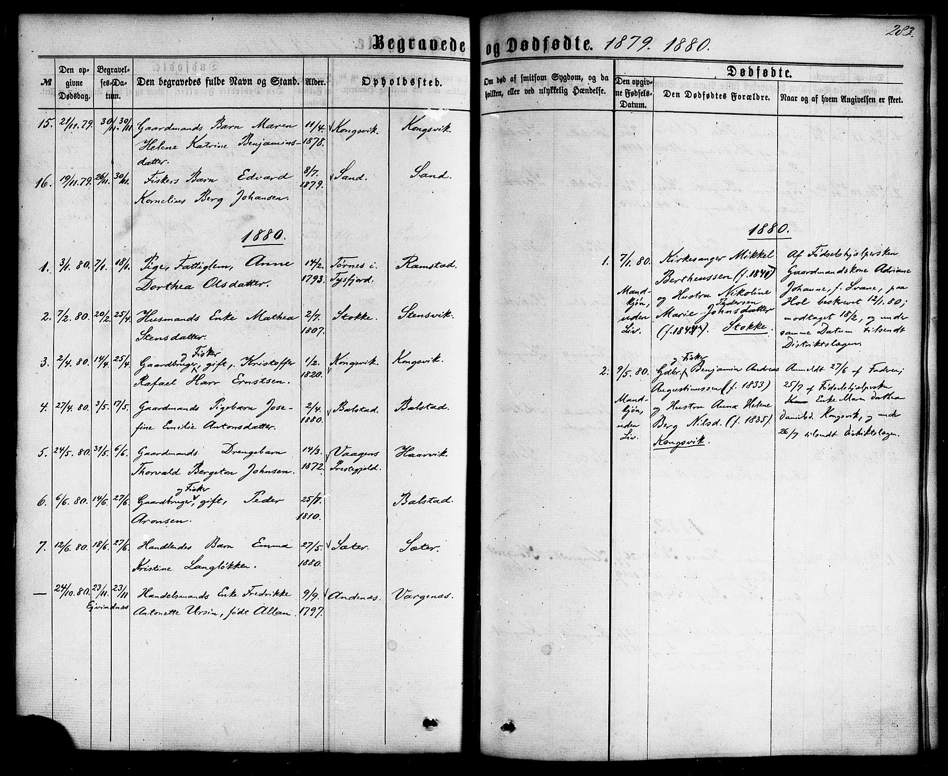 Ministerialprotokoller, klokkerbøker og fødselsregistre - Nordland, AV/SAT-A-1459/865/L0923: Parish register (official) no. 865A01, 1864-1884, p. 283