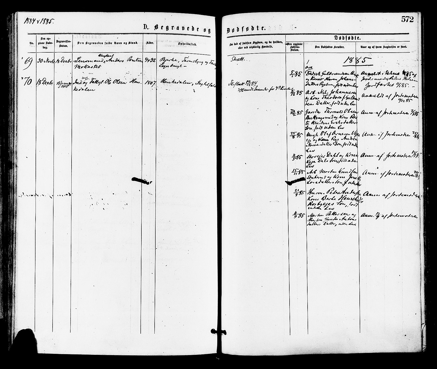 Norderhov kirkebøker, AV/SAKO-A-237/F/Fa/L0015: Parish register (official) no. 15, 1875-1884, p. 572