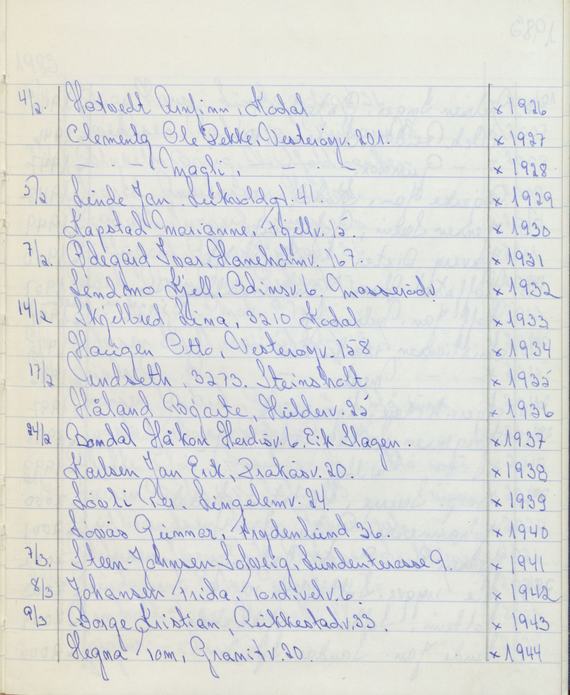 Pa 1494 - Jørgensen, Antonius. Fotograf, VEMU/A-2760/F/Fa, 1927-2004, p. 4061