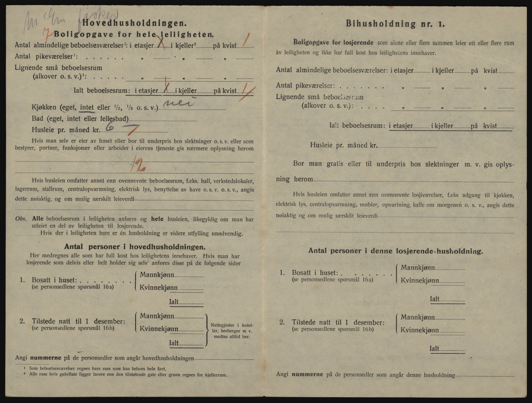 SATØ, 1920 census for Vardø, 1920, p. 1046