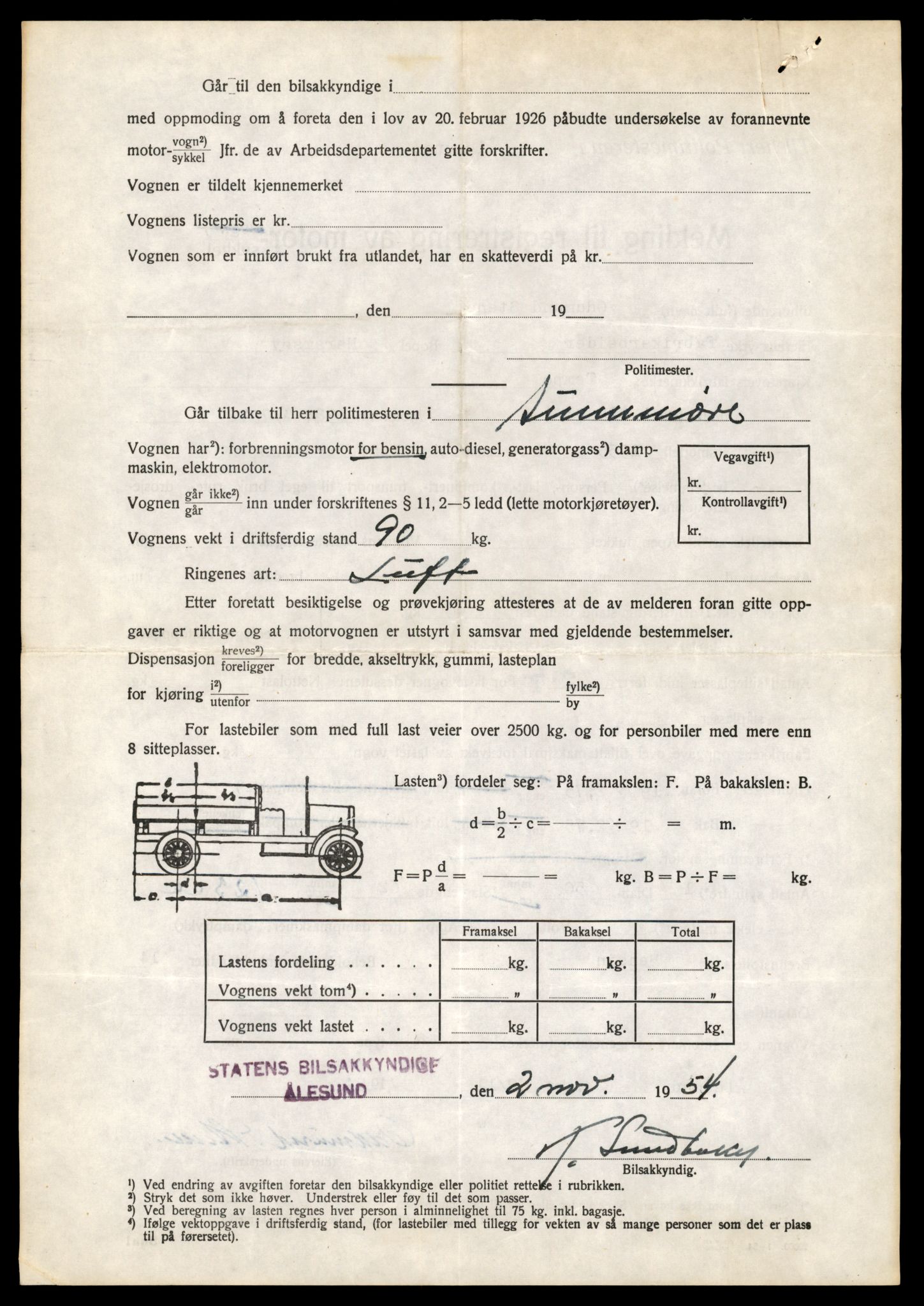 Møre og Romsdal vegkontor - Ålesund trafikkstasjon, AV/SAT-A-4099/F/Fe/L0039: Registreringskort for kjøretøy T 13361 - T 13530, 1927-1998, p. 2302