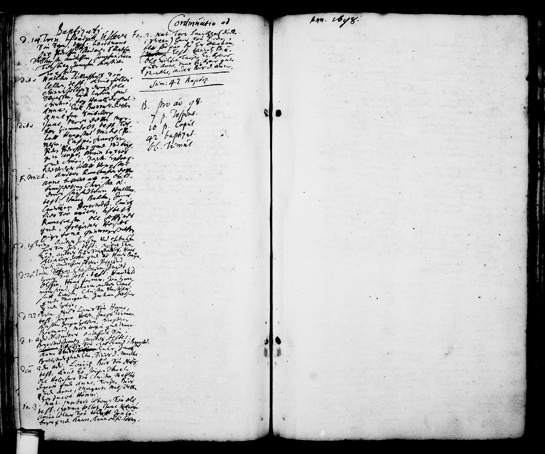 Gjerpen kirkebøker, SAKO/A-265/F/Fa/L0001: Parish register (official) no. I 1, 1681-1746