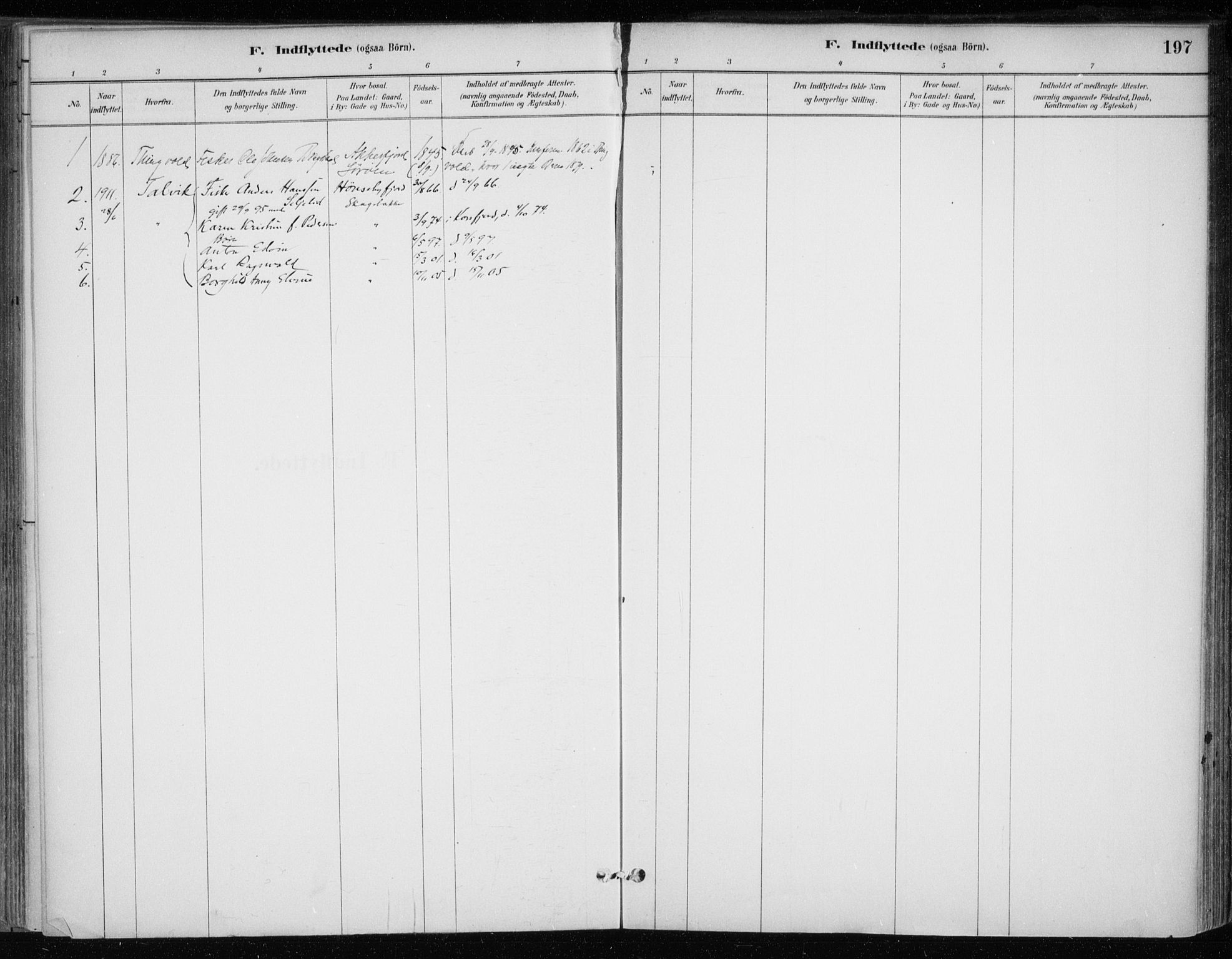 Hammerfest sokneprestkontor, SATØ/S-1347/H/Ha/L0013.kirke: Parish register (official) no. 13, 1898-1917, p. 197