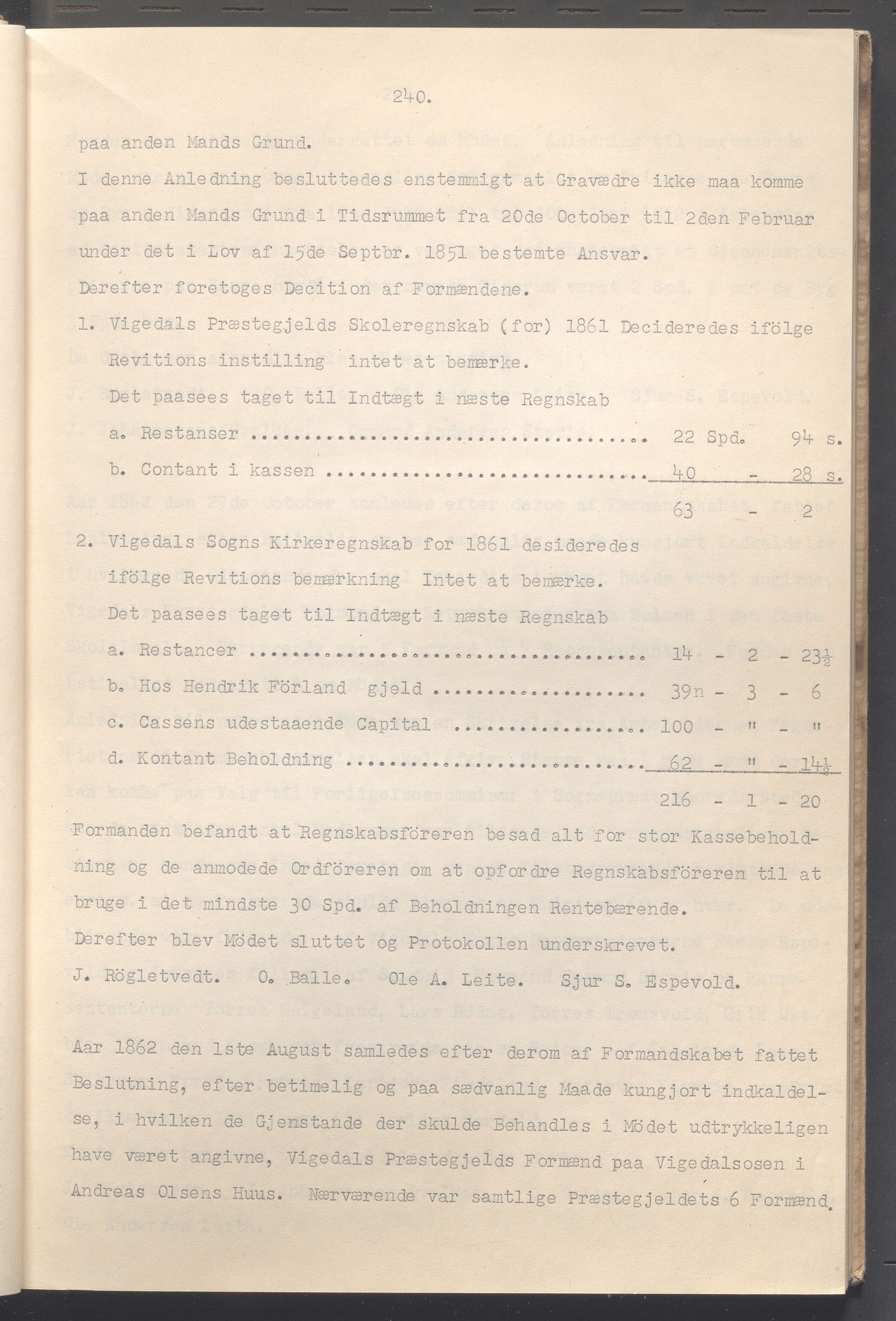 Vikedal kommune - Formannskapet, IKAR/K-100598/A/Ac/L0002: Avskrift av møtebok, 1862-1874, p. 240